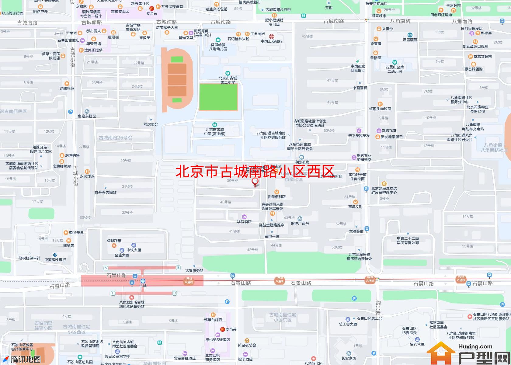 古城南路小区西区小区 - 户型网