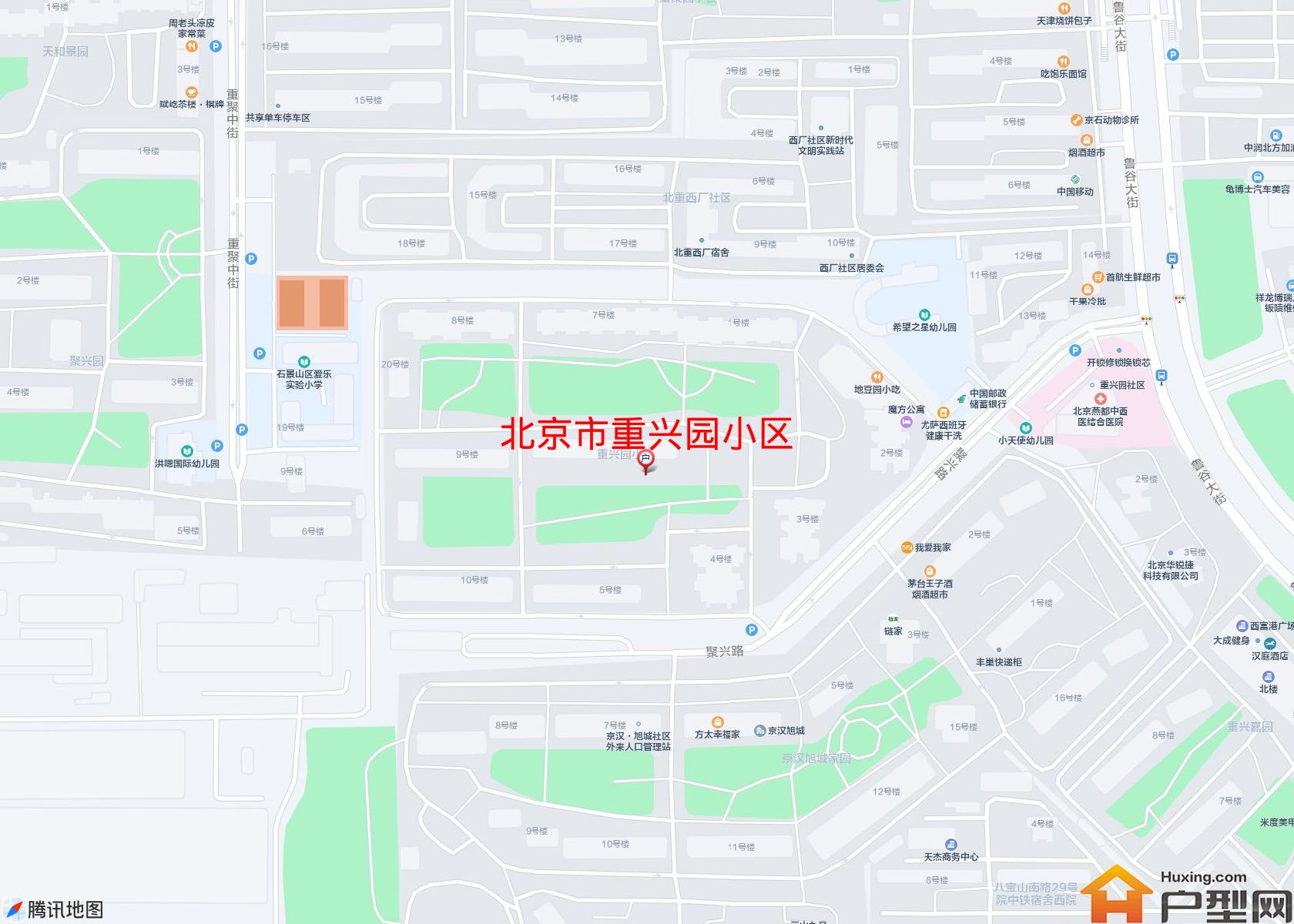 重兴园小区小区 - 户型网 重兴园小区小区 - 户型网