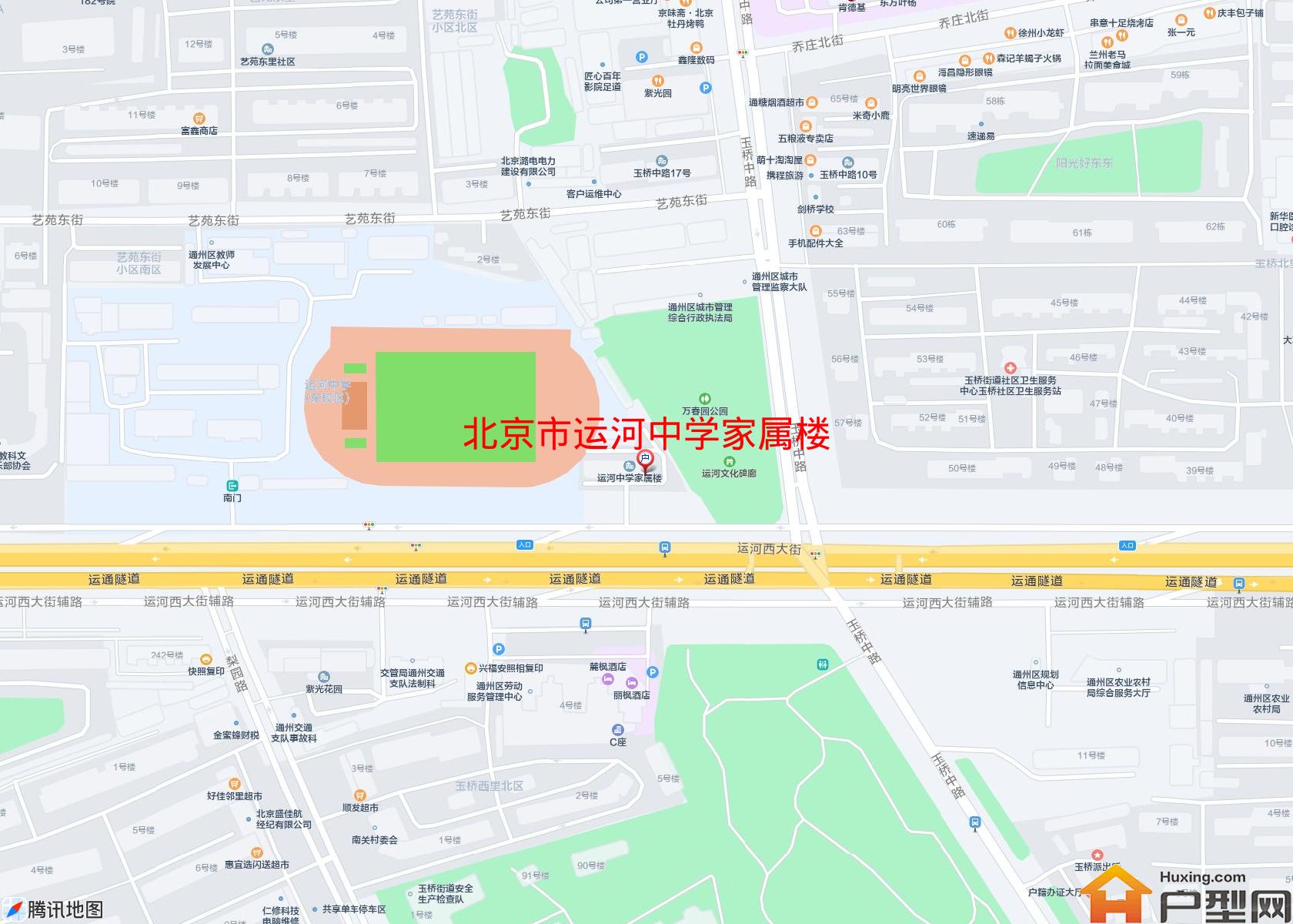 运河中学家属楼小区 - 户型网