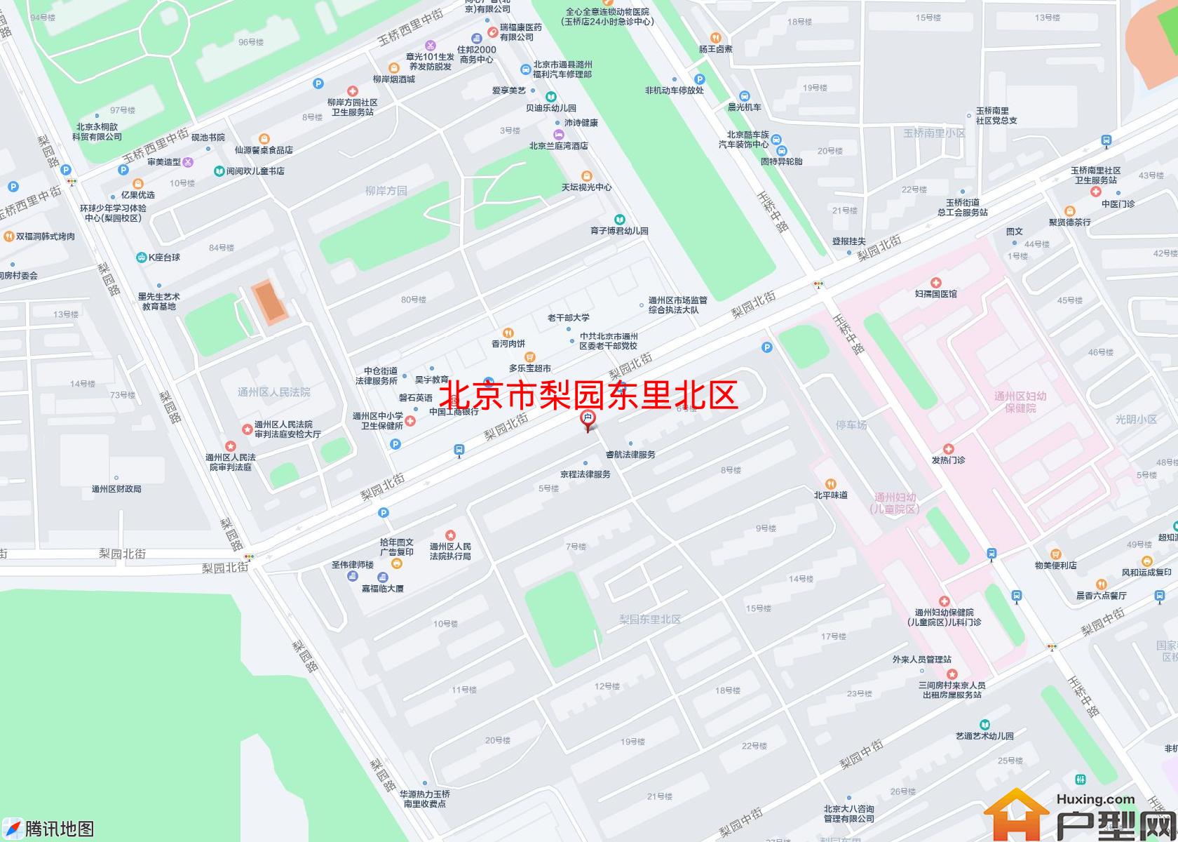 梨园东里北区小区 - 户型网