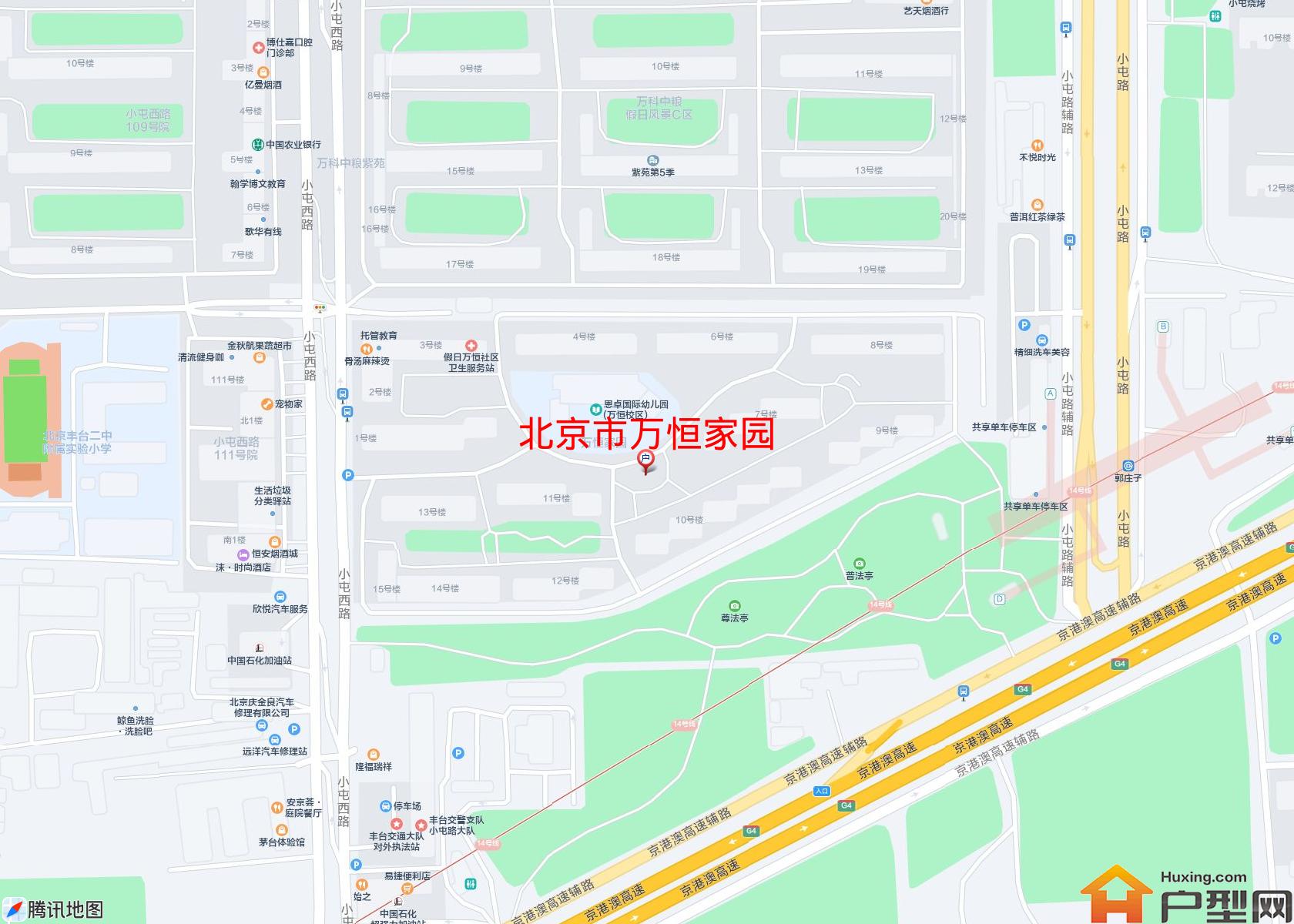 万恒家园小区 - 户型网 万恒家园小区 - 户型网