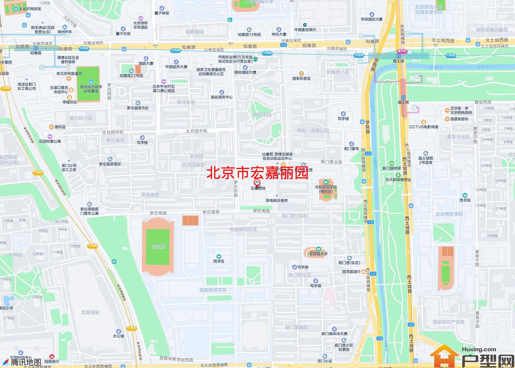 宏嘉丽园小区 - 户型网