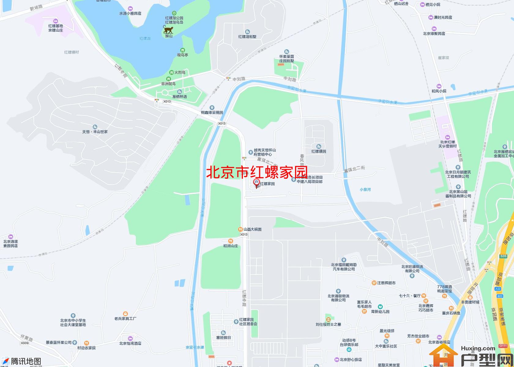 红螺家园小区 - 户型网