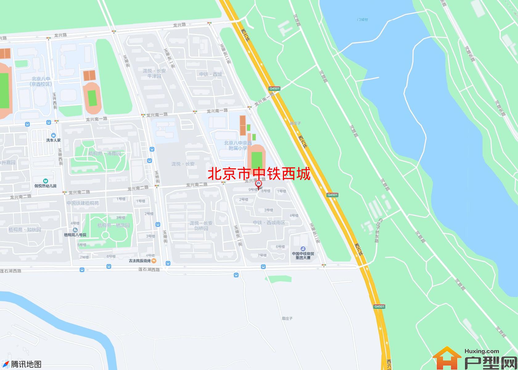 中铁西城小区 - 户型网