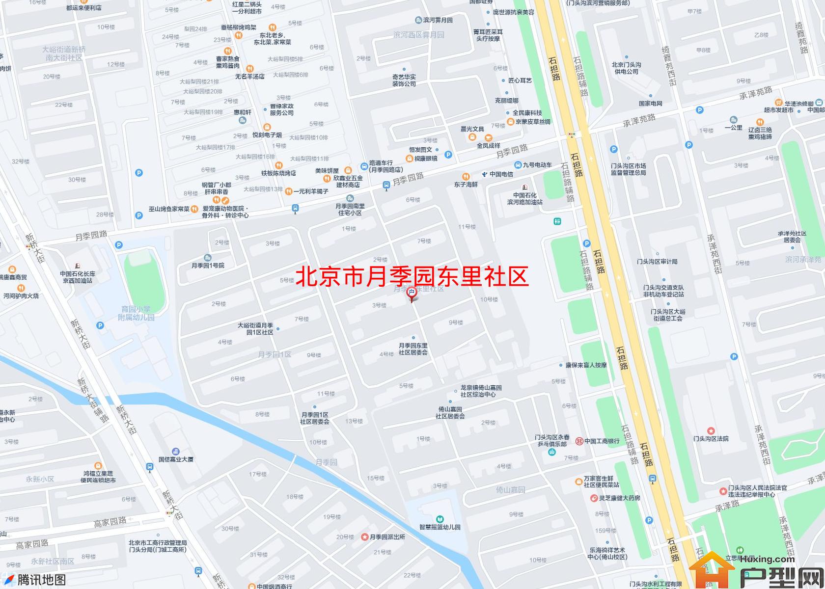 月季园东里社区小区 - 户型网