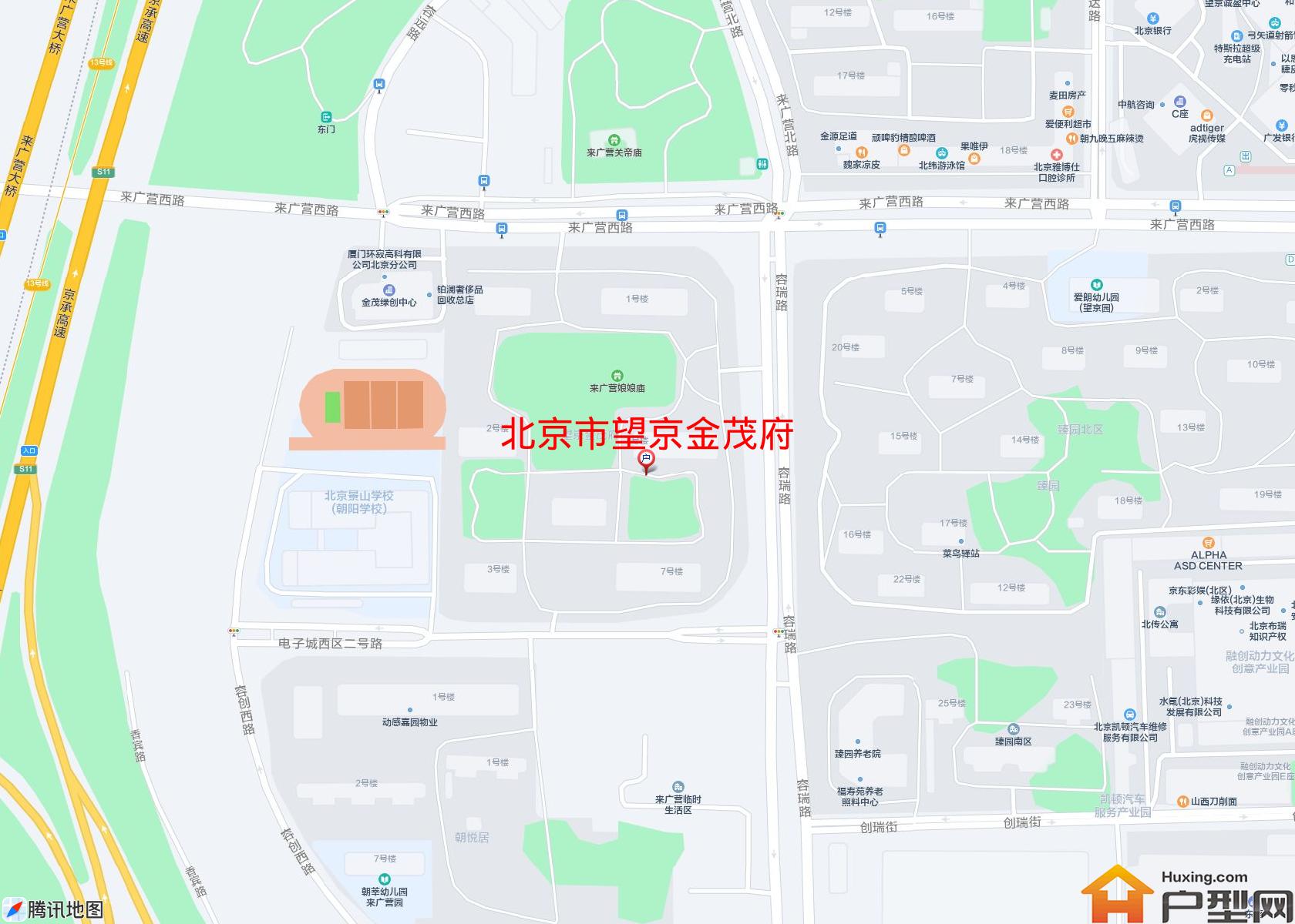 望京金茂府小区 - 户型网 望京金茂府小区 - 户型网