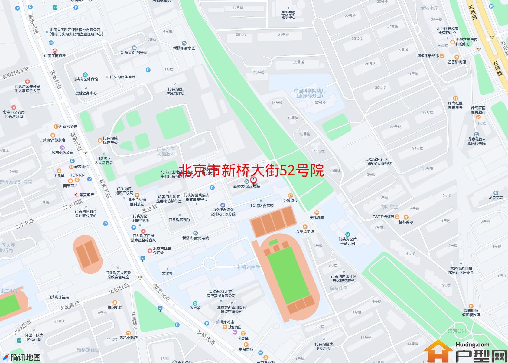 新桥大街52号院小区 - 户型网