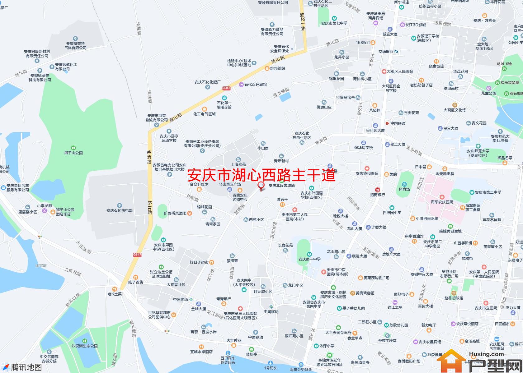 湖心西路主干道小区 - 户型网