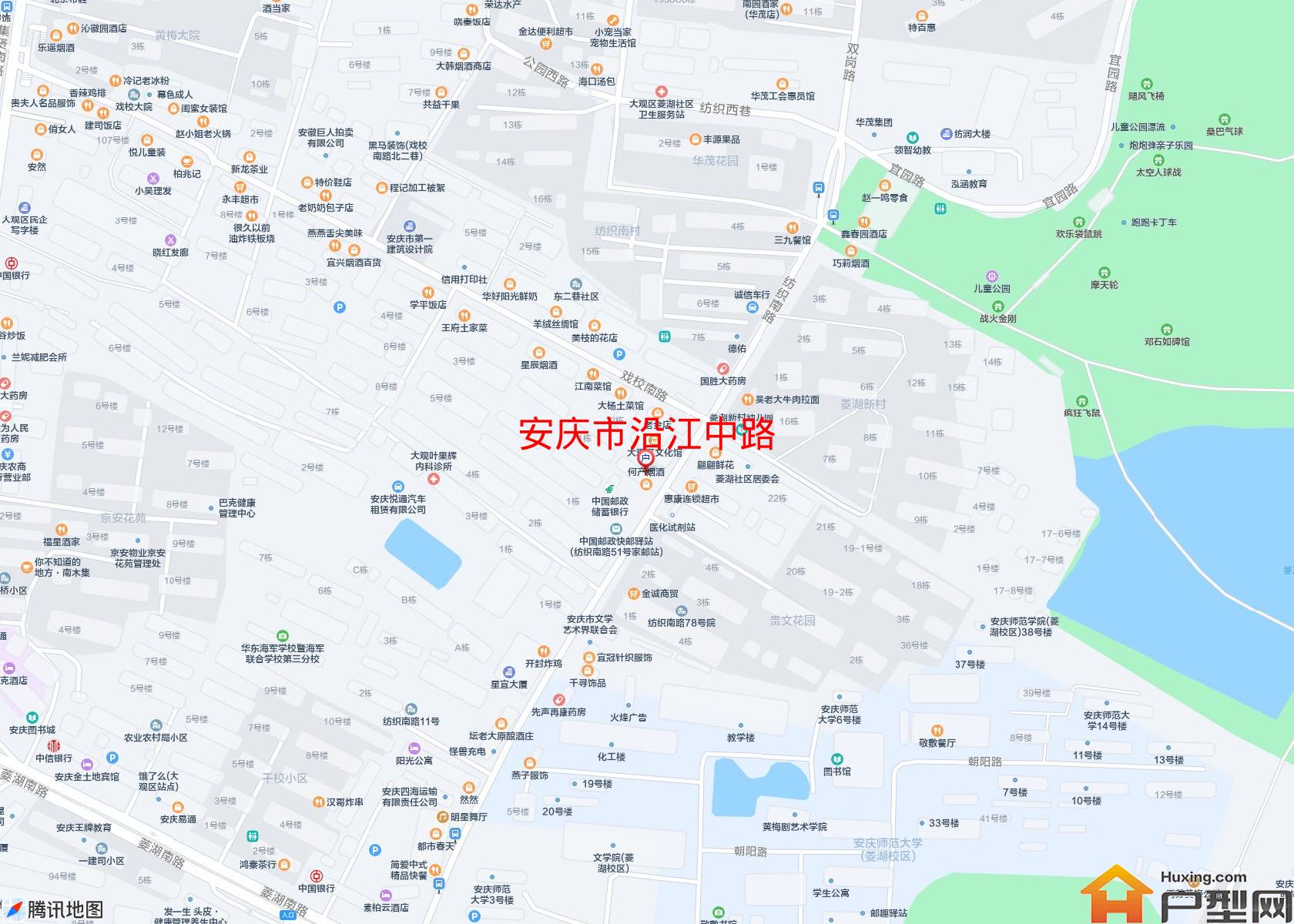 沿江中路小区 - 户型网