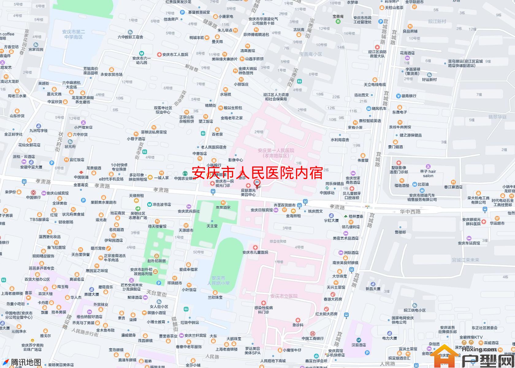 人民医院内宿小区 - 户型网