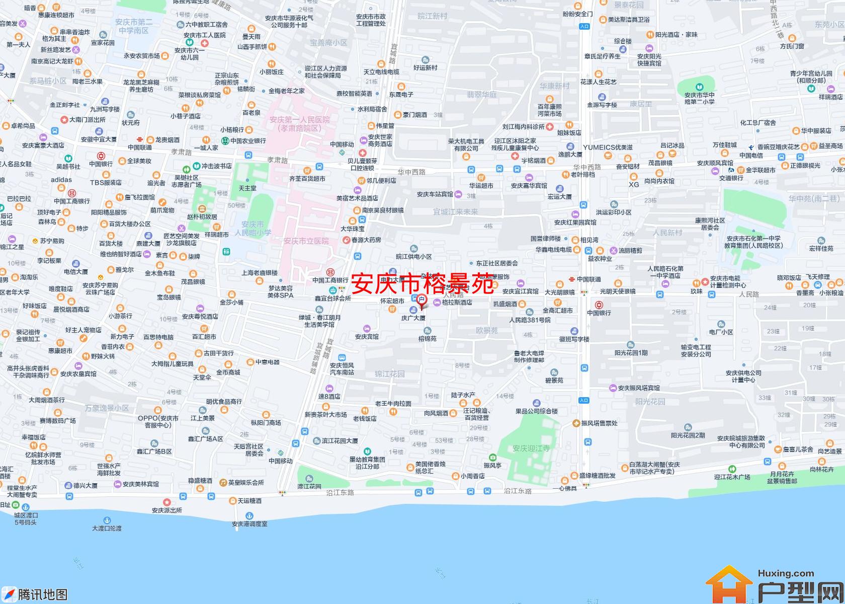 榕景苑小区 - 户型网