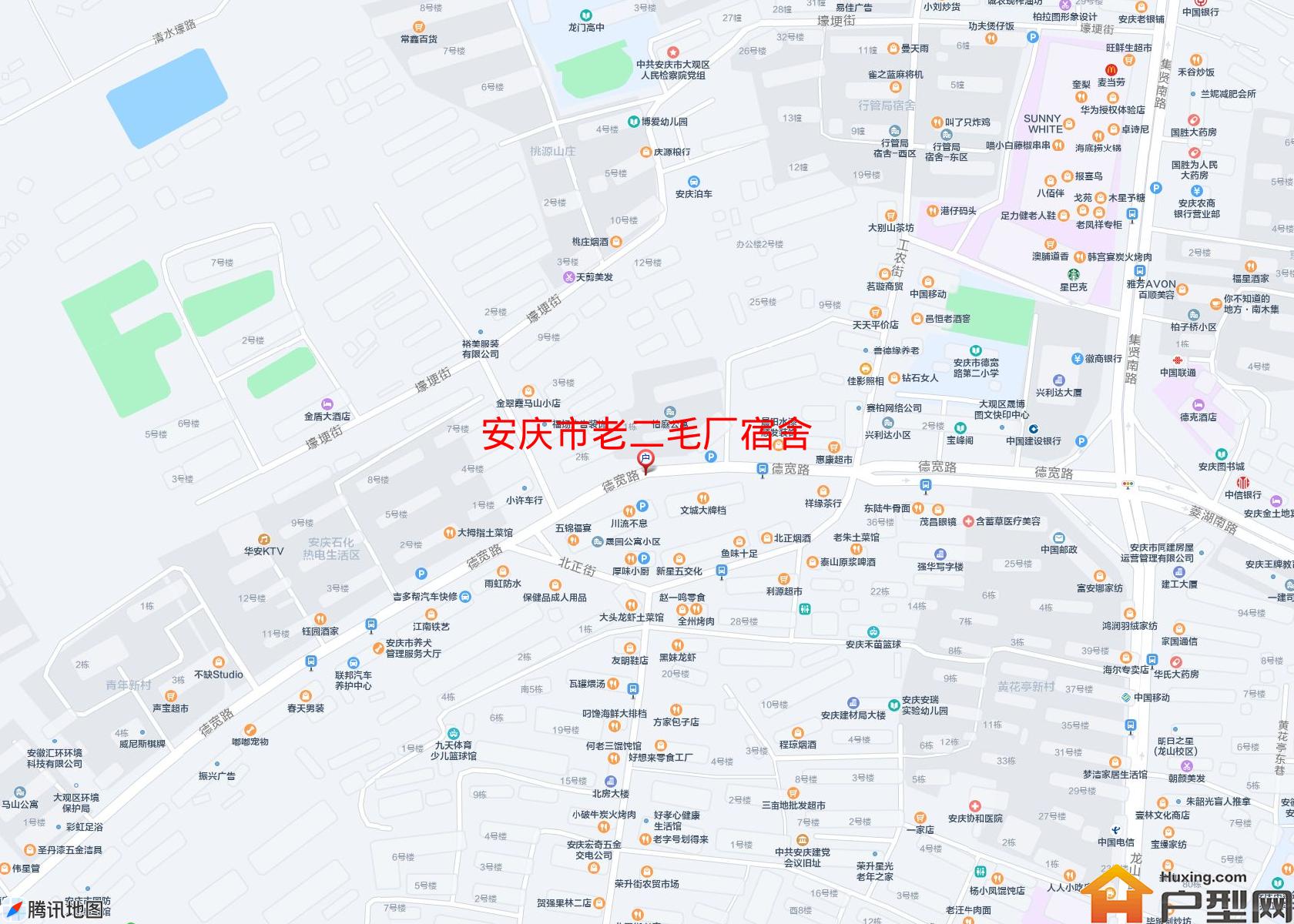 老二毛厂宿舍小区 - 户型网
