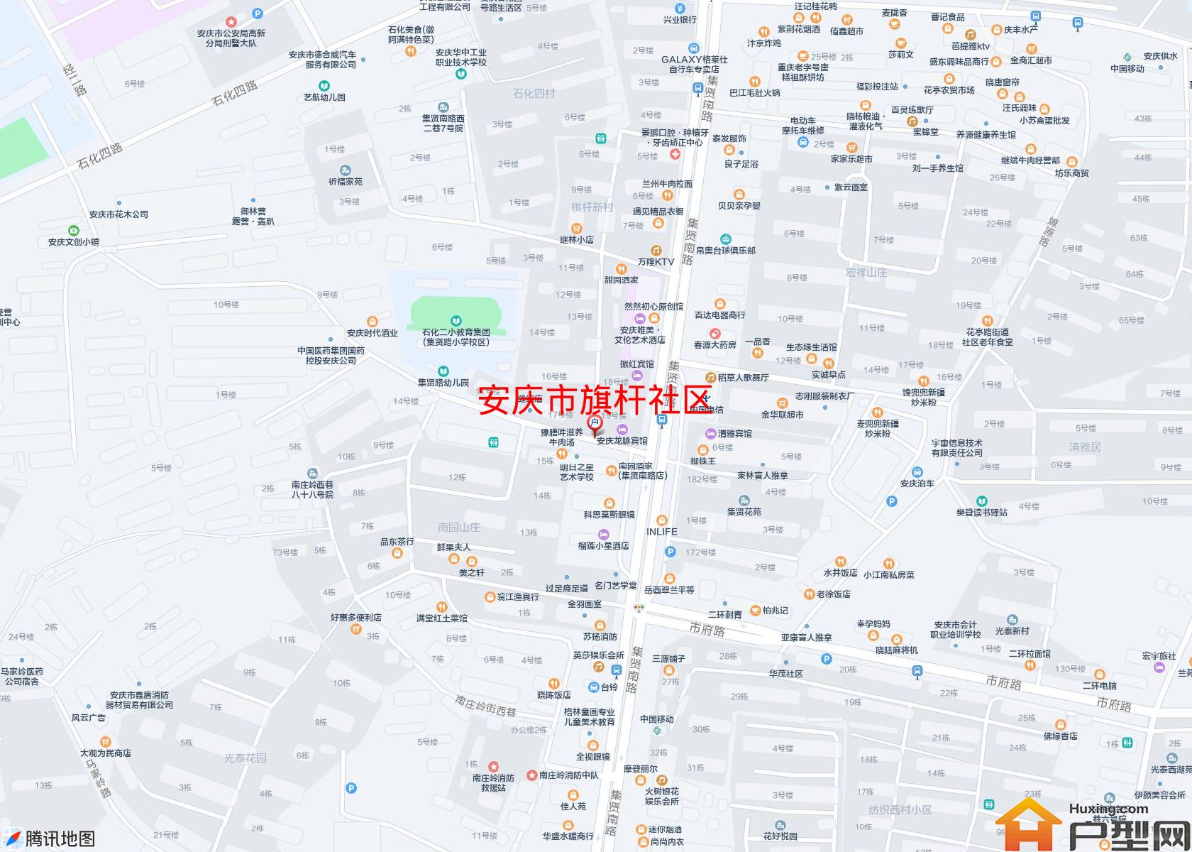 旗杆社区小区 - 户型网