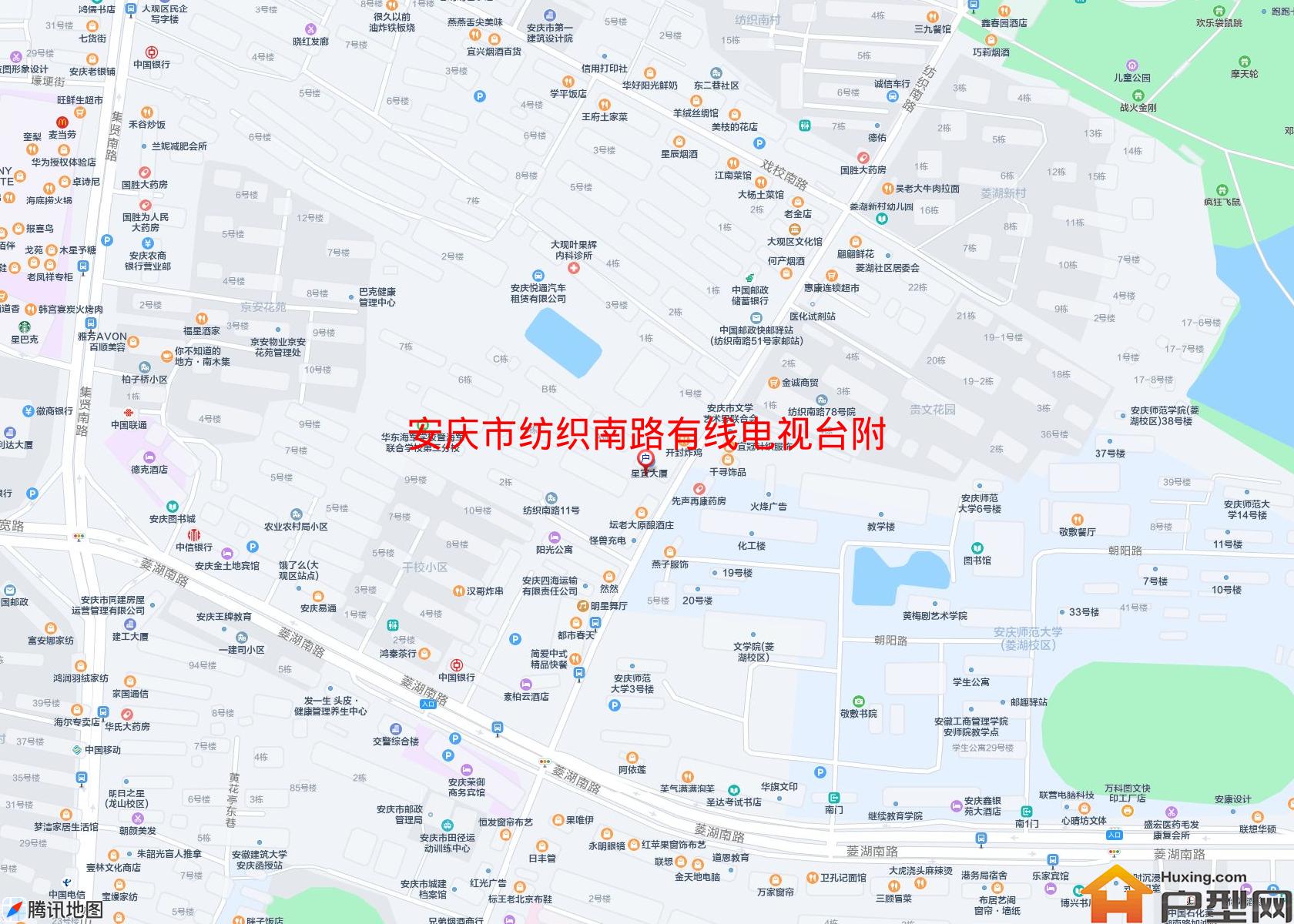 纺织南路有线电视台附小区 - 户型网