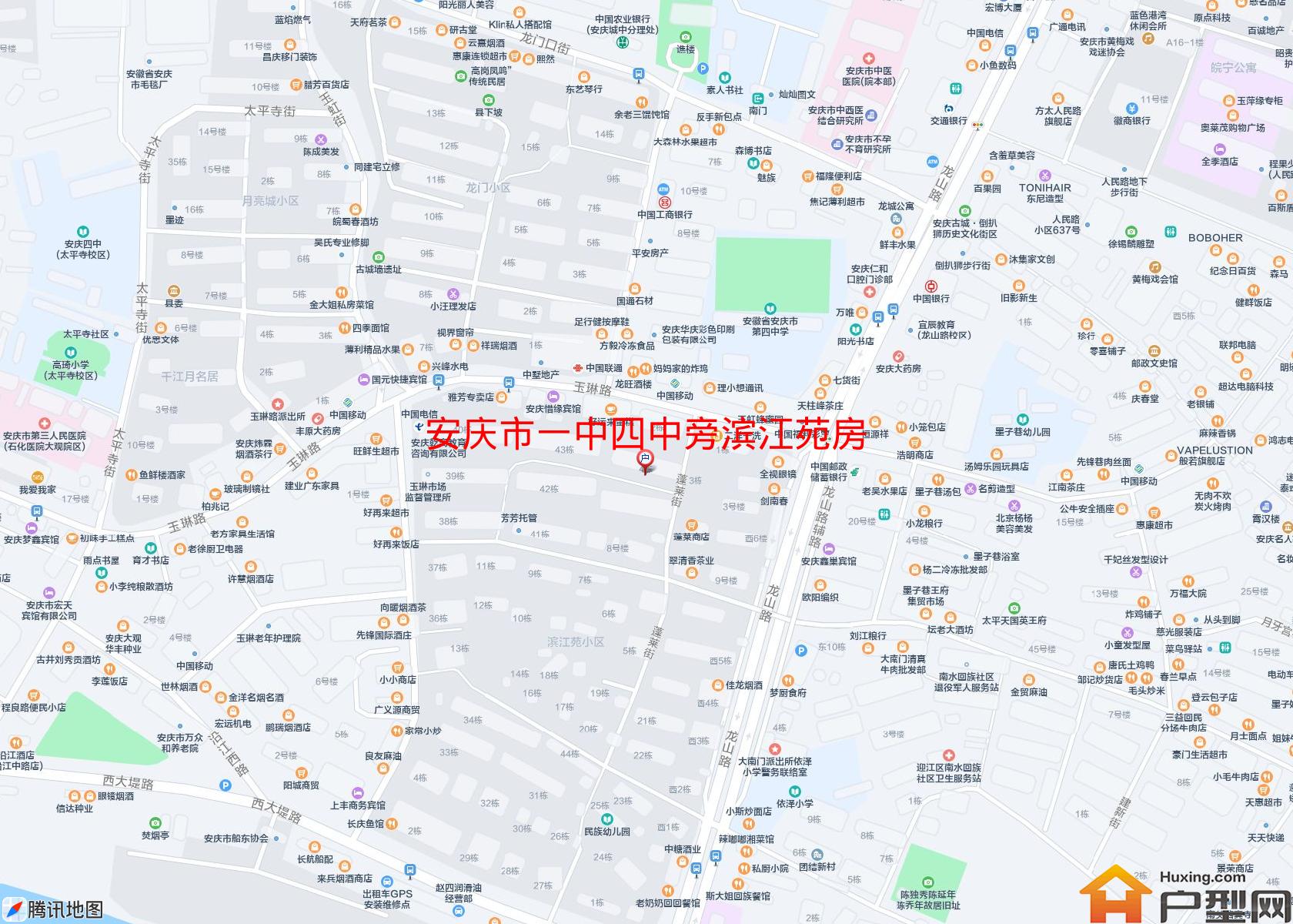 一中四中旁滨江苑房小区 - 户型网