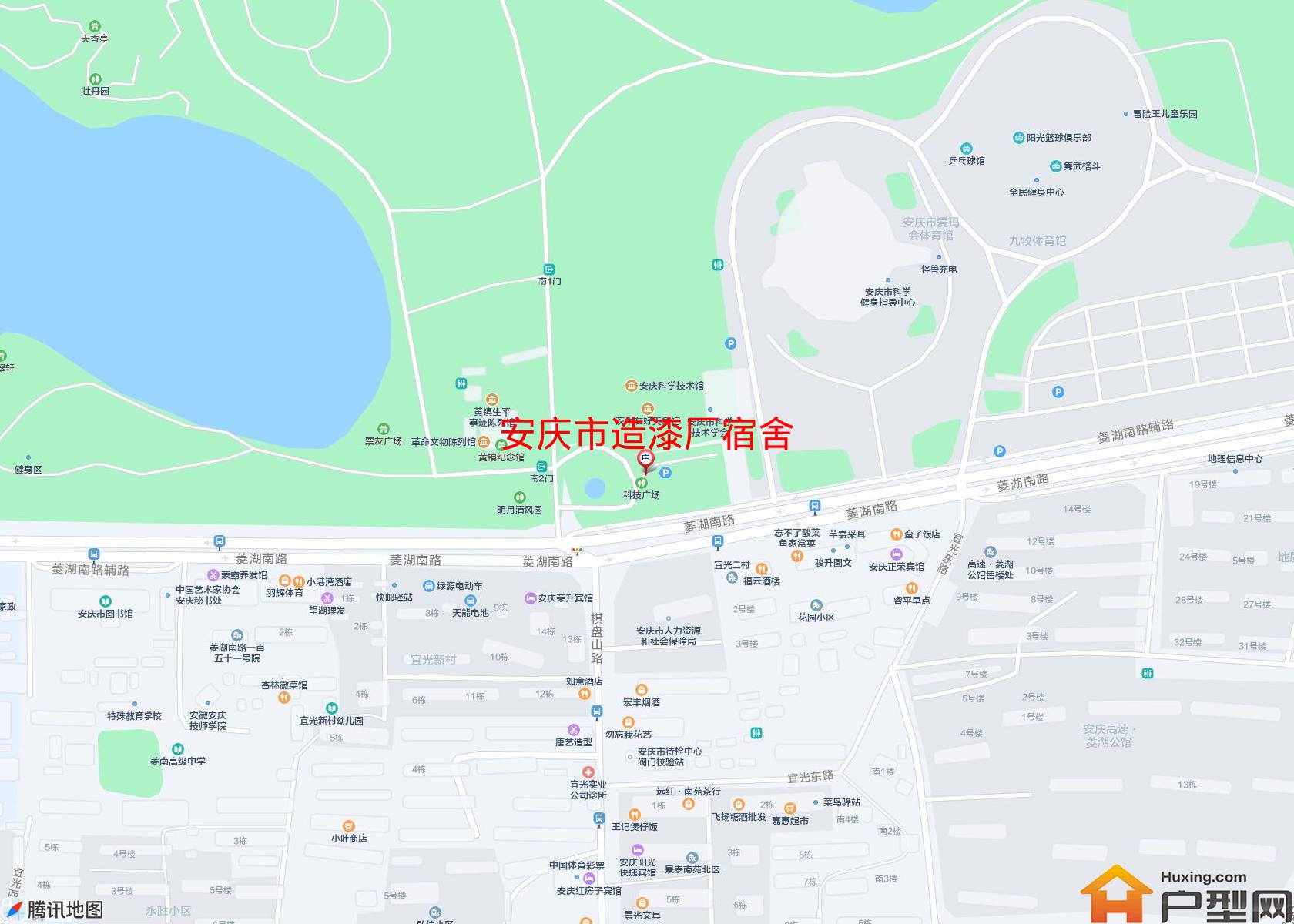 造漆厂宿舍小区 - 户型网