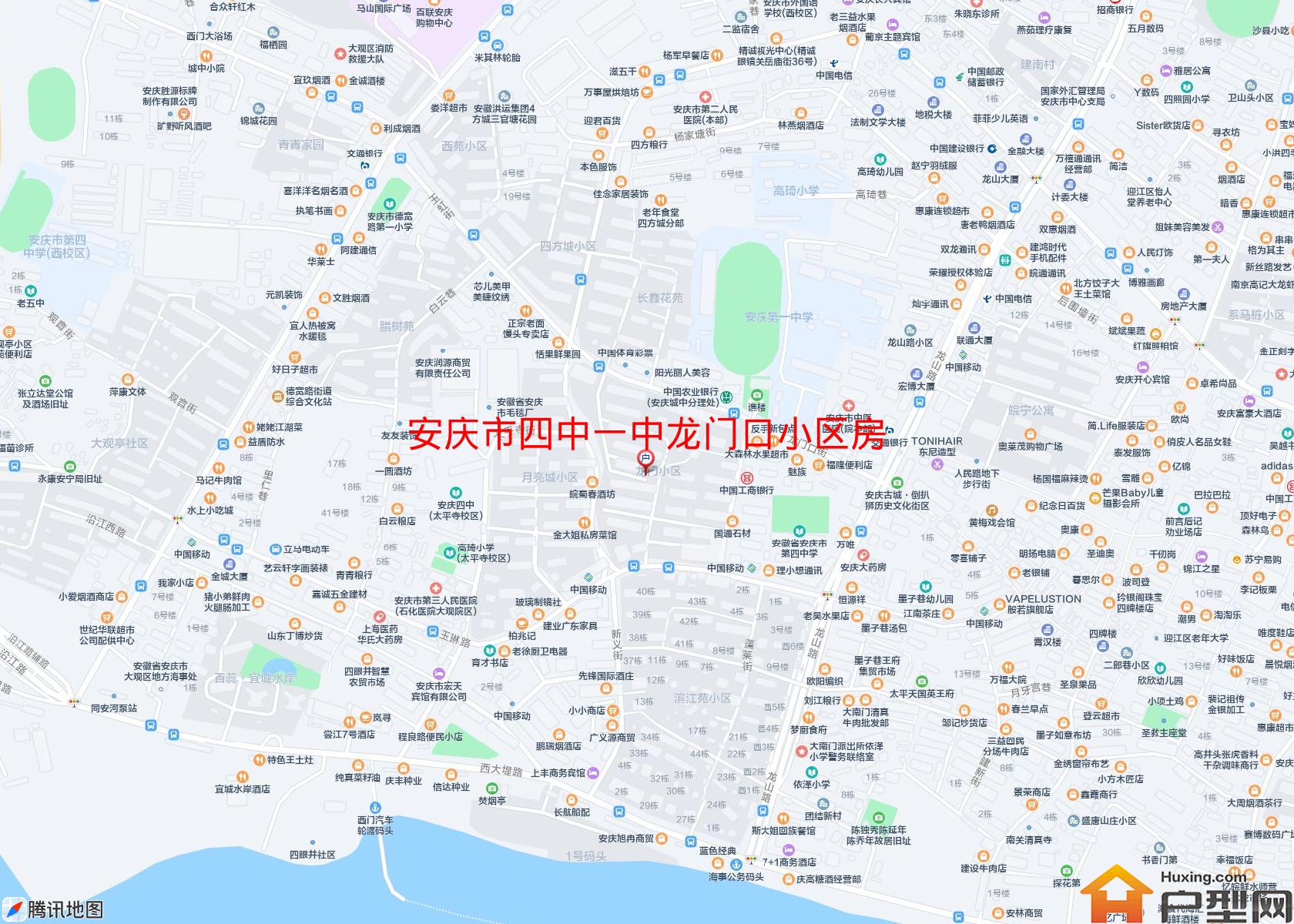 四中一中龙门口小区房小区 - 户型网