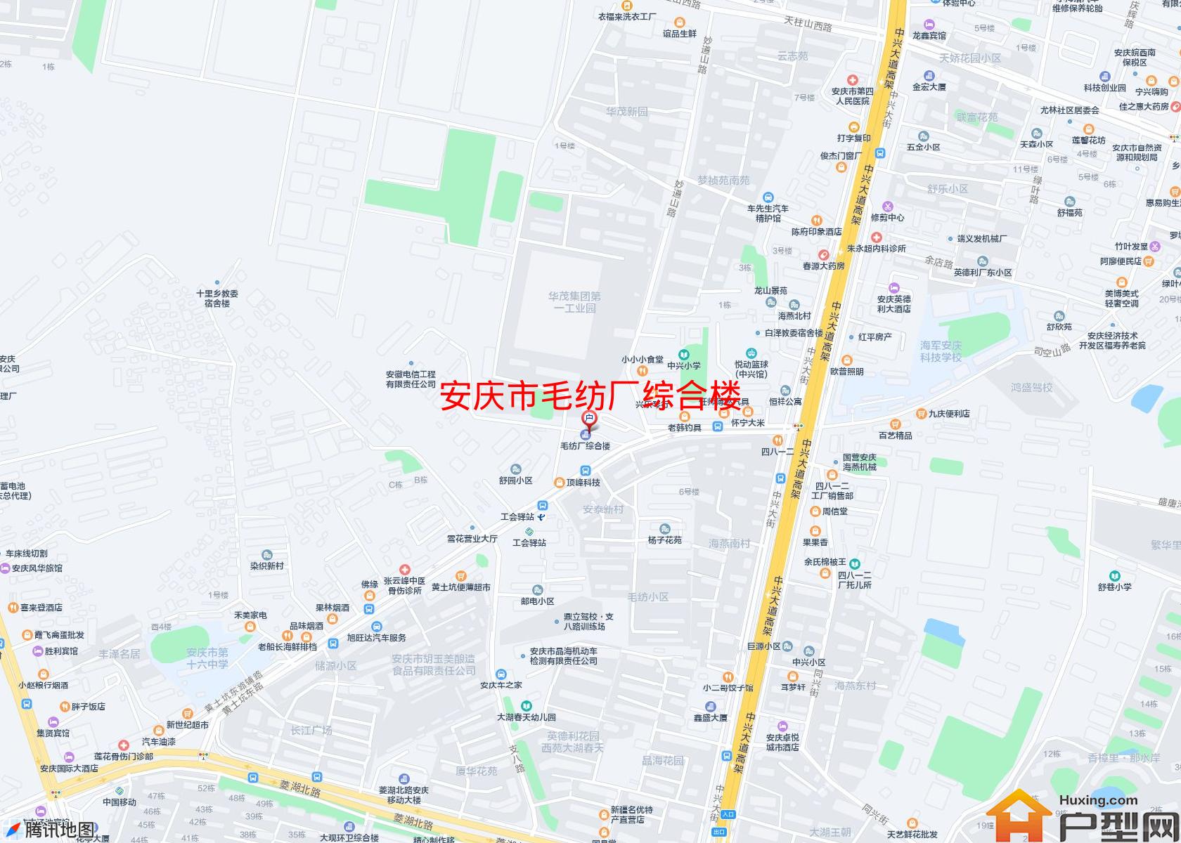 毛纺厂综合楼小区 - 户型网