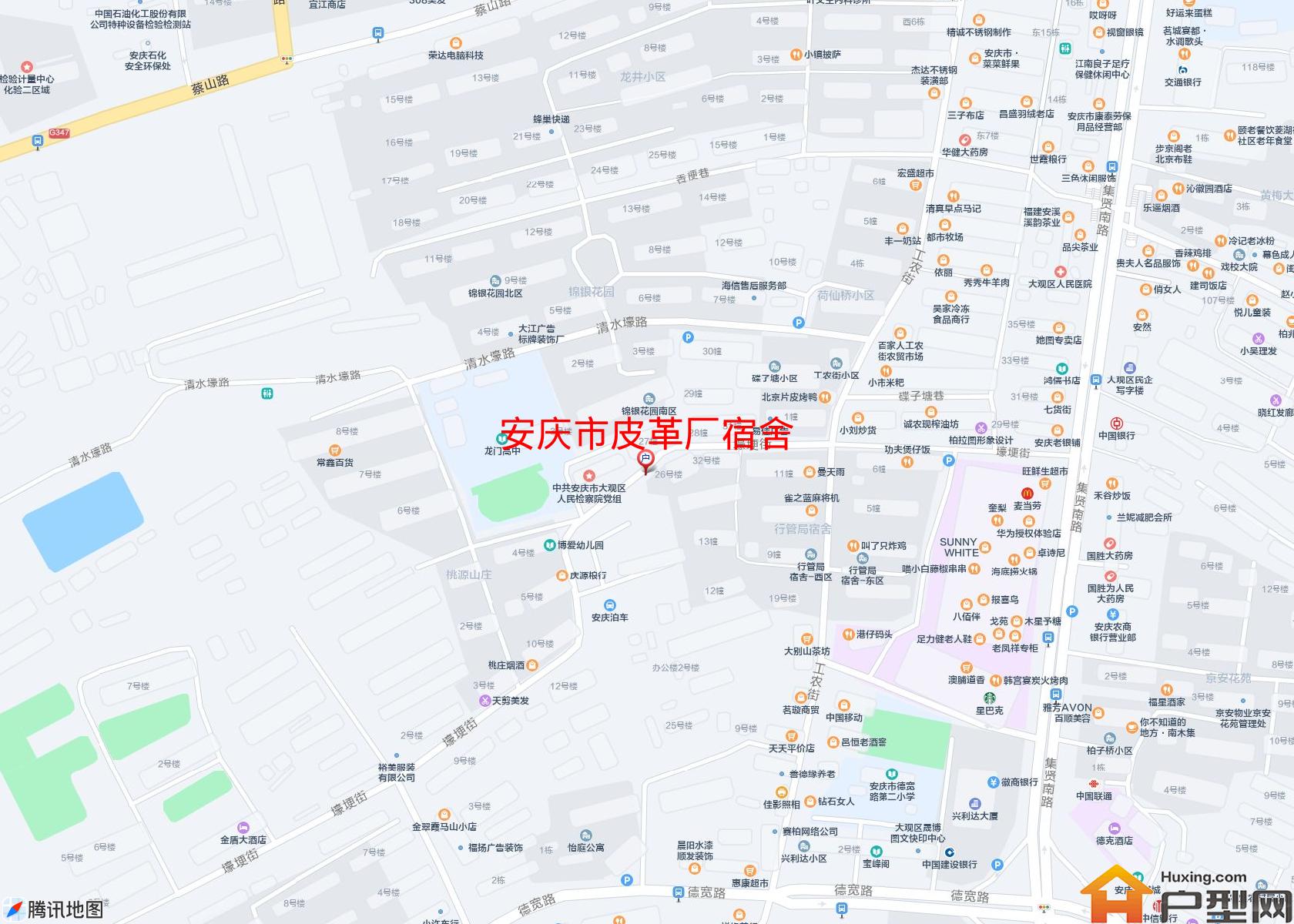 皮革厂宿舍小区 - 户型网