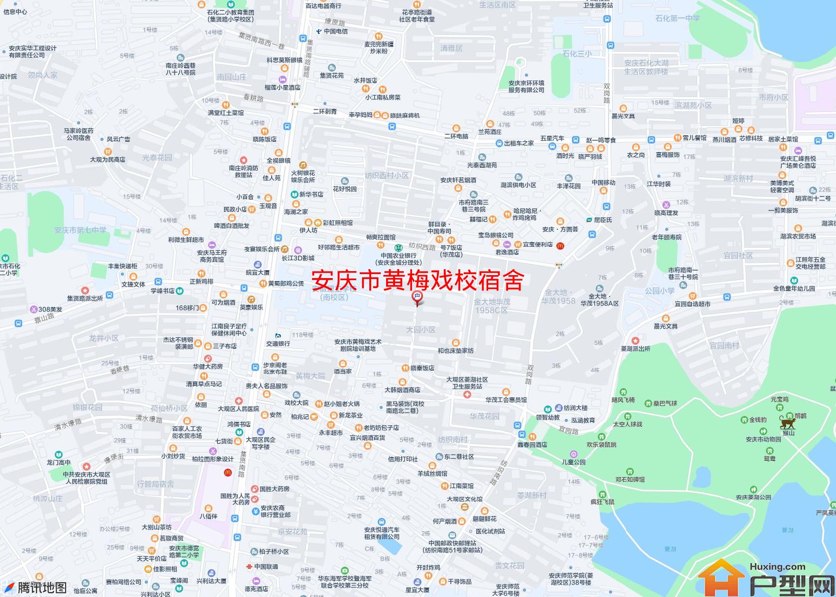 黄梅戏校宿舍小区 - 户型网