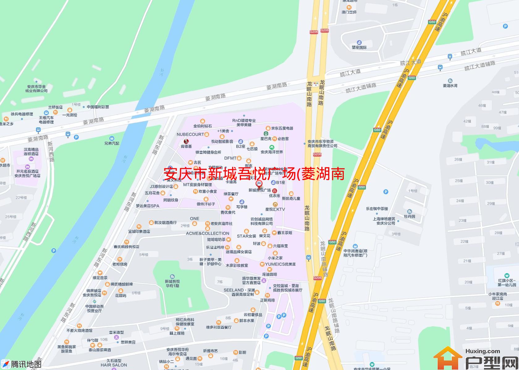 新城吾悦广场(菱湖南路)小区 - 户型网