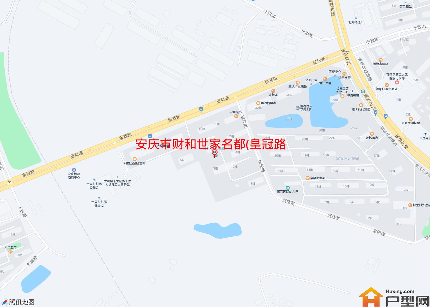 财和世家名都(皇冠路)小区 - 户型网