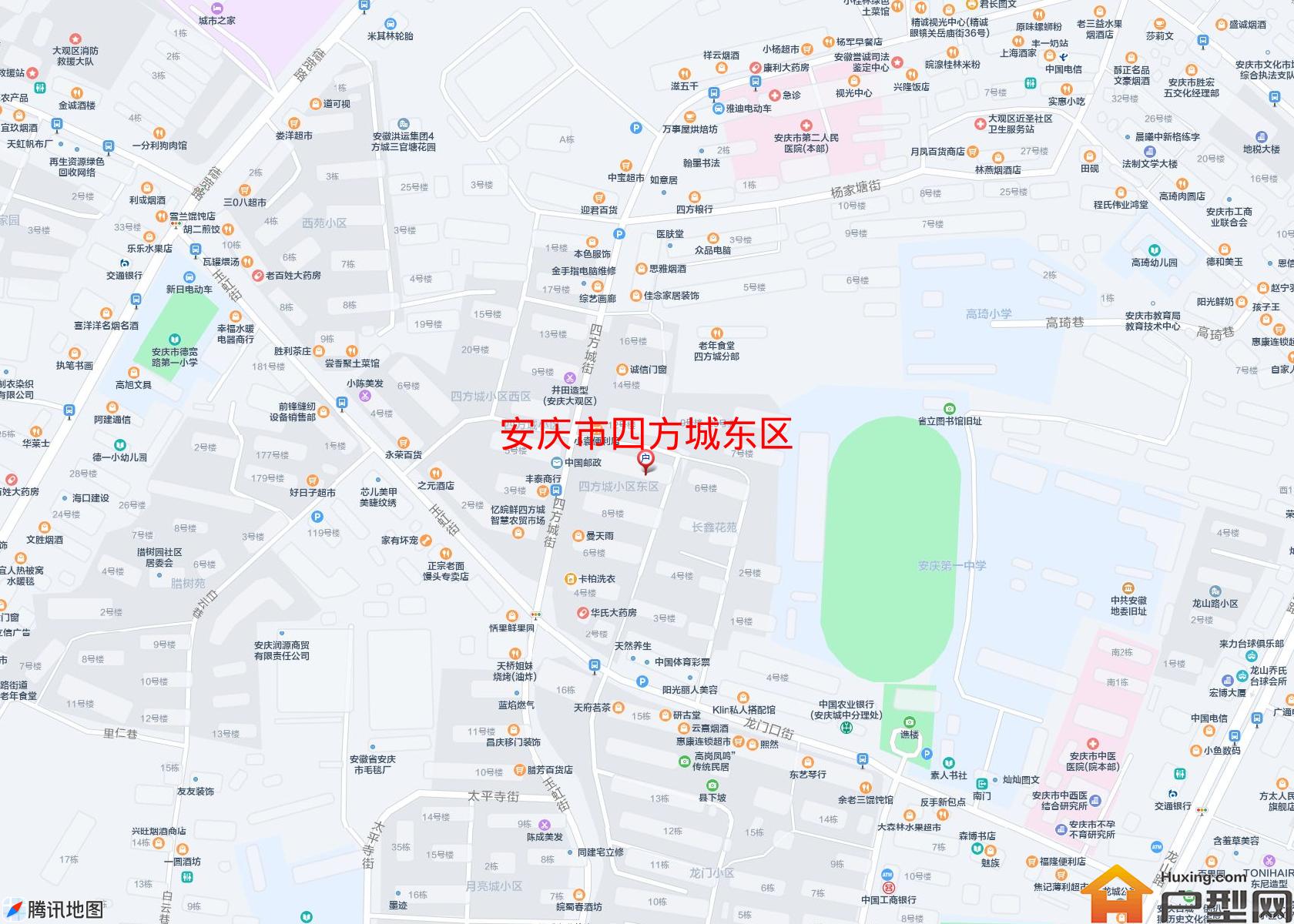 四方城东区小区 - 户型网