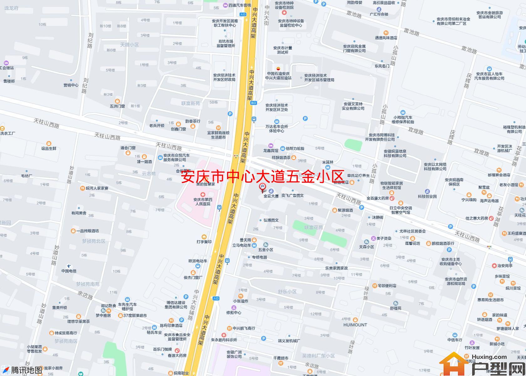 中心大道五金小区小区 - 户型网