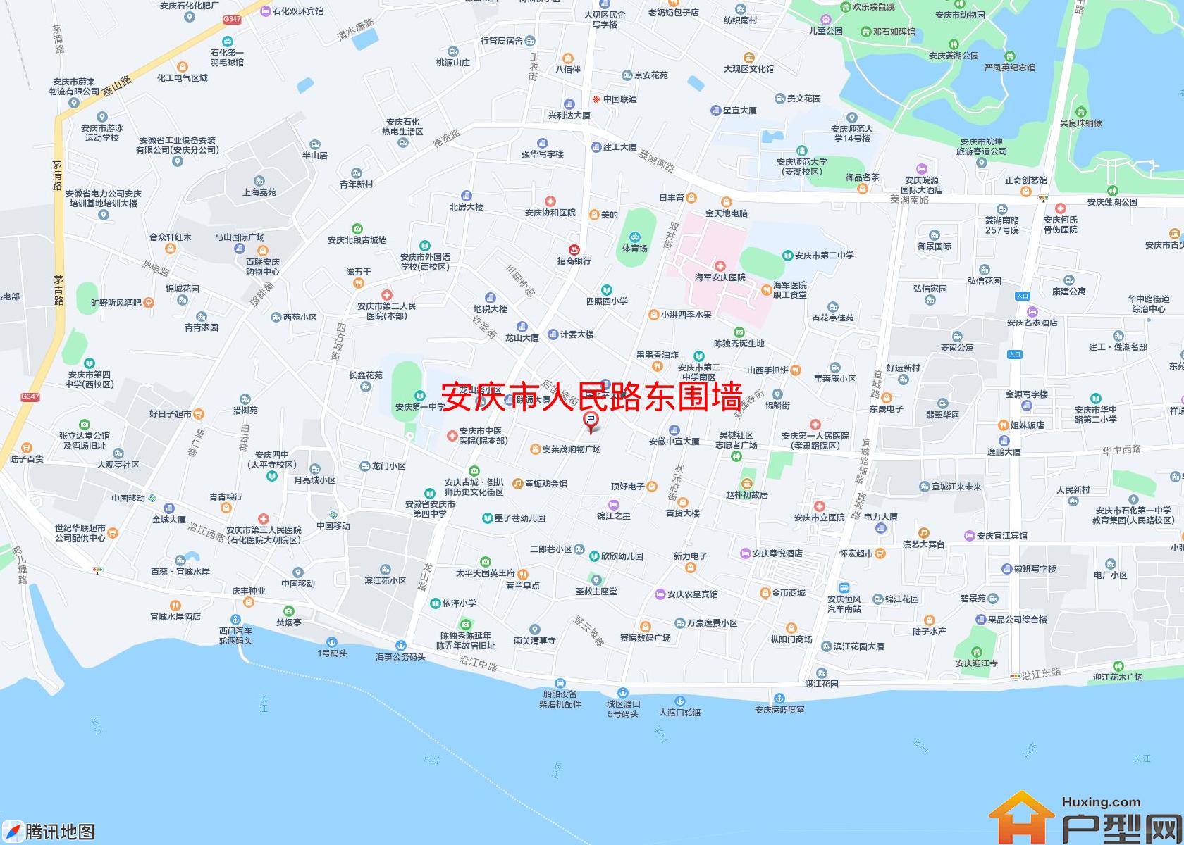 人民路东围墙小区 - 户型网