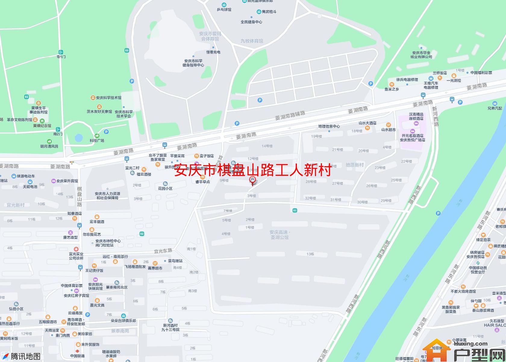 棋盘山路工人新村小区 - 户型网