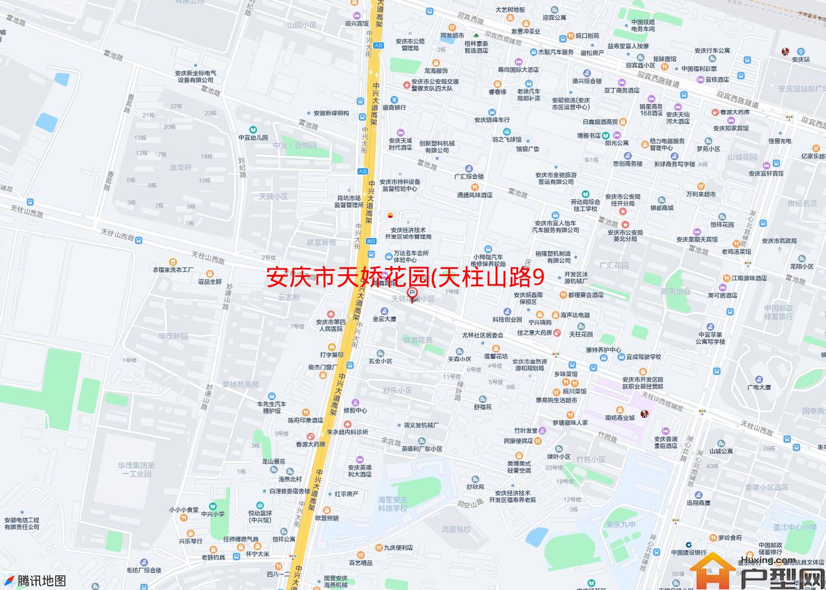 天娇花园(天柱山路90号)小区 - 户型网