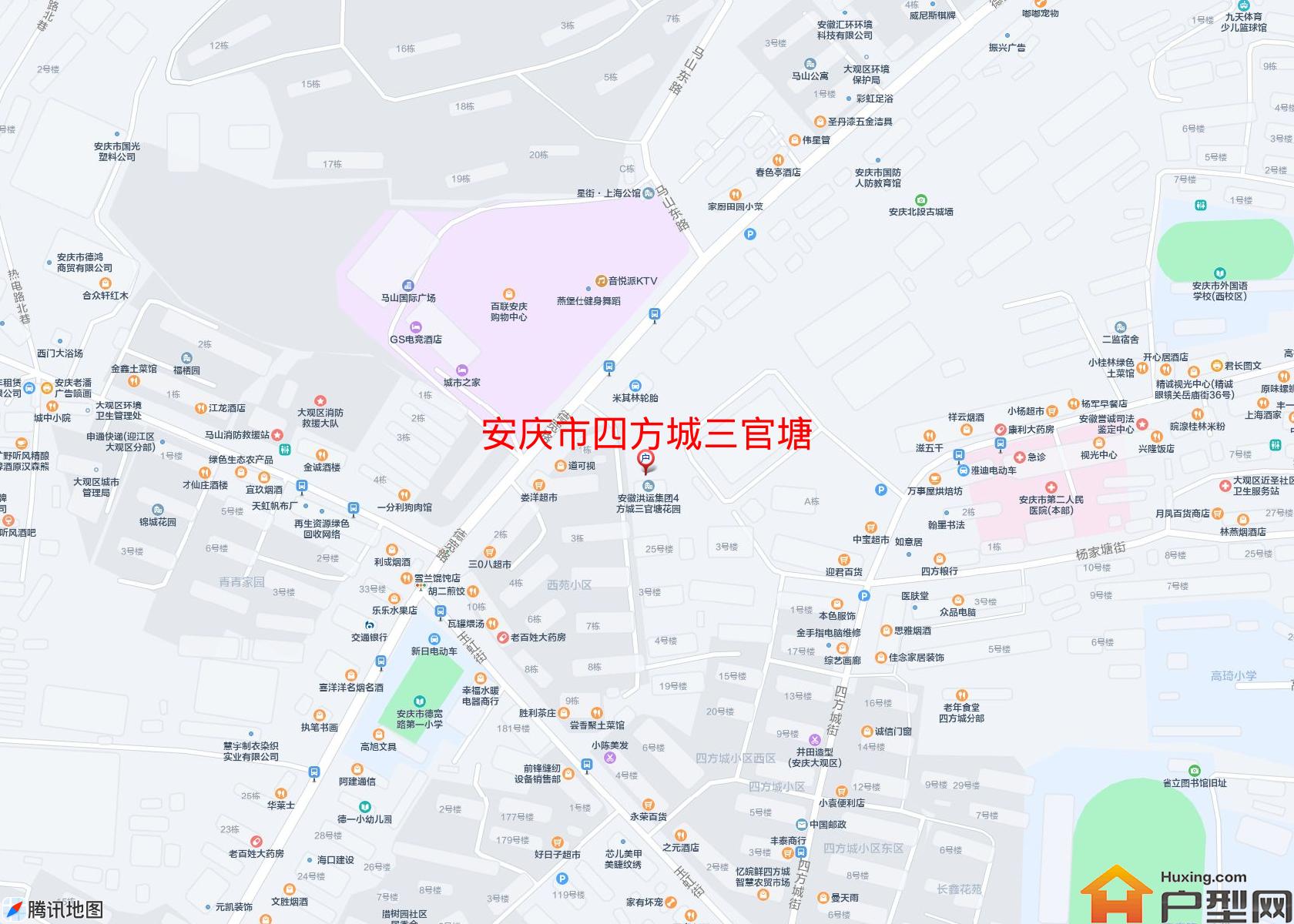 四方城三官塘小区 - 户型网