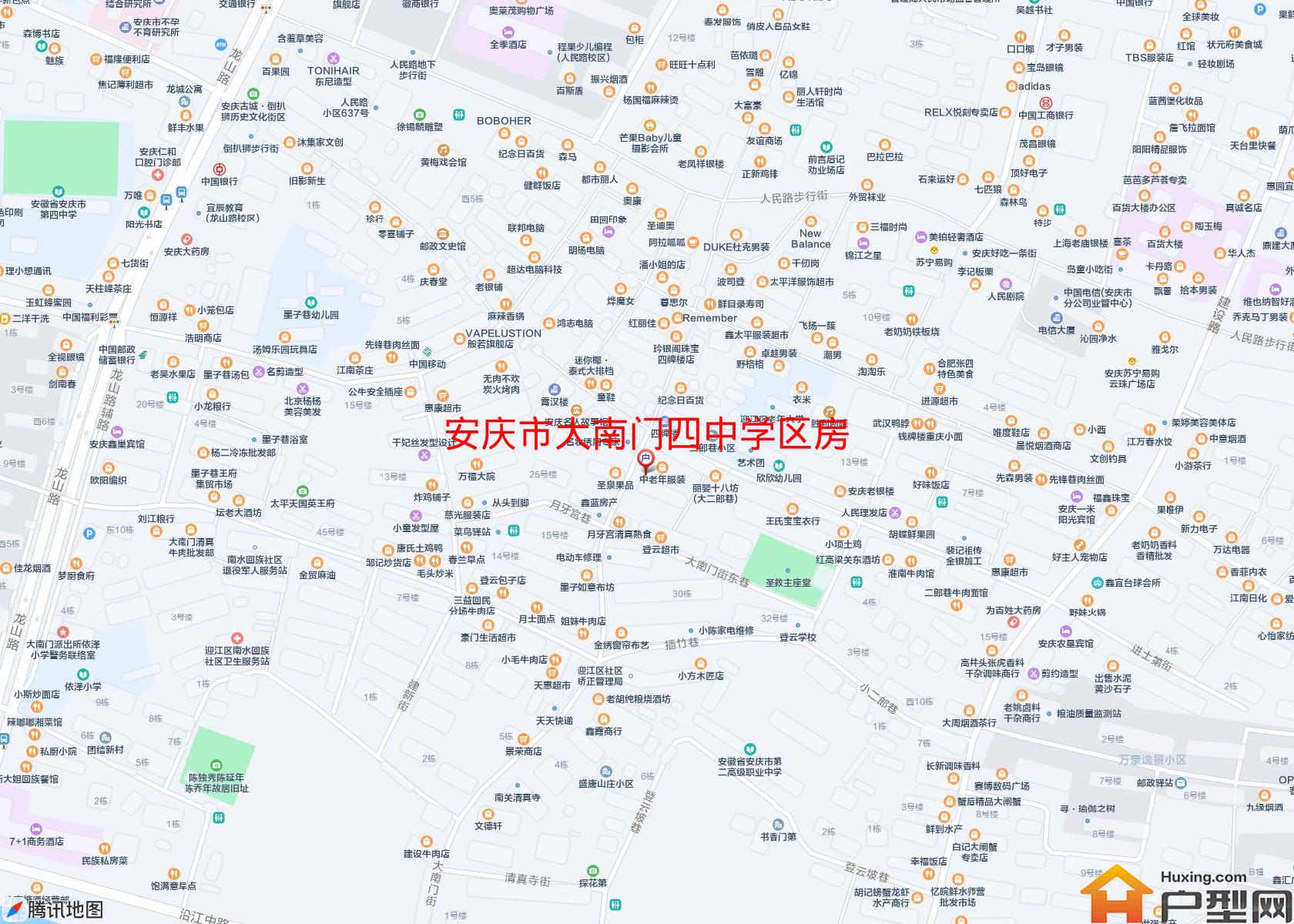 大南门四中学区房小区 - 户型网