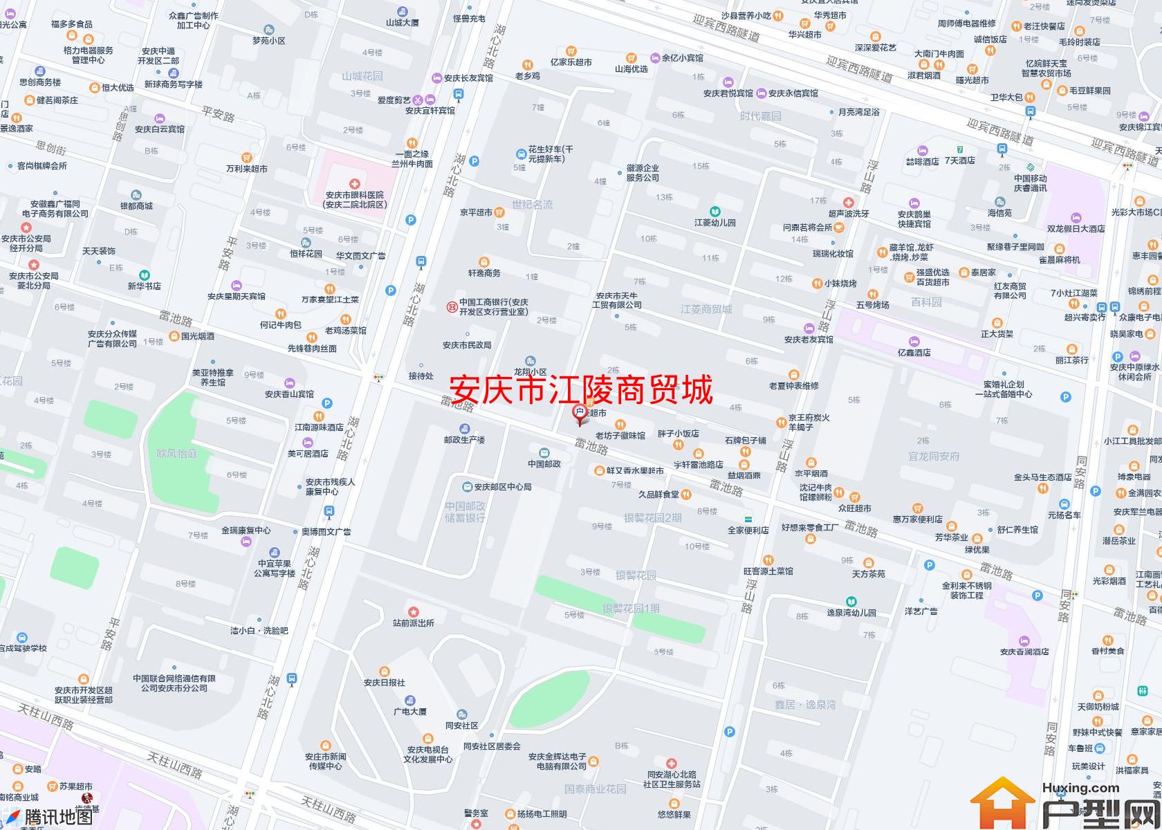 江陵商贸城小区 - 户型网