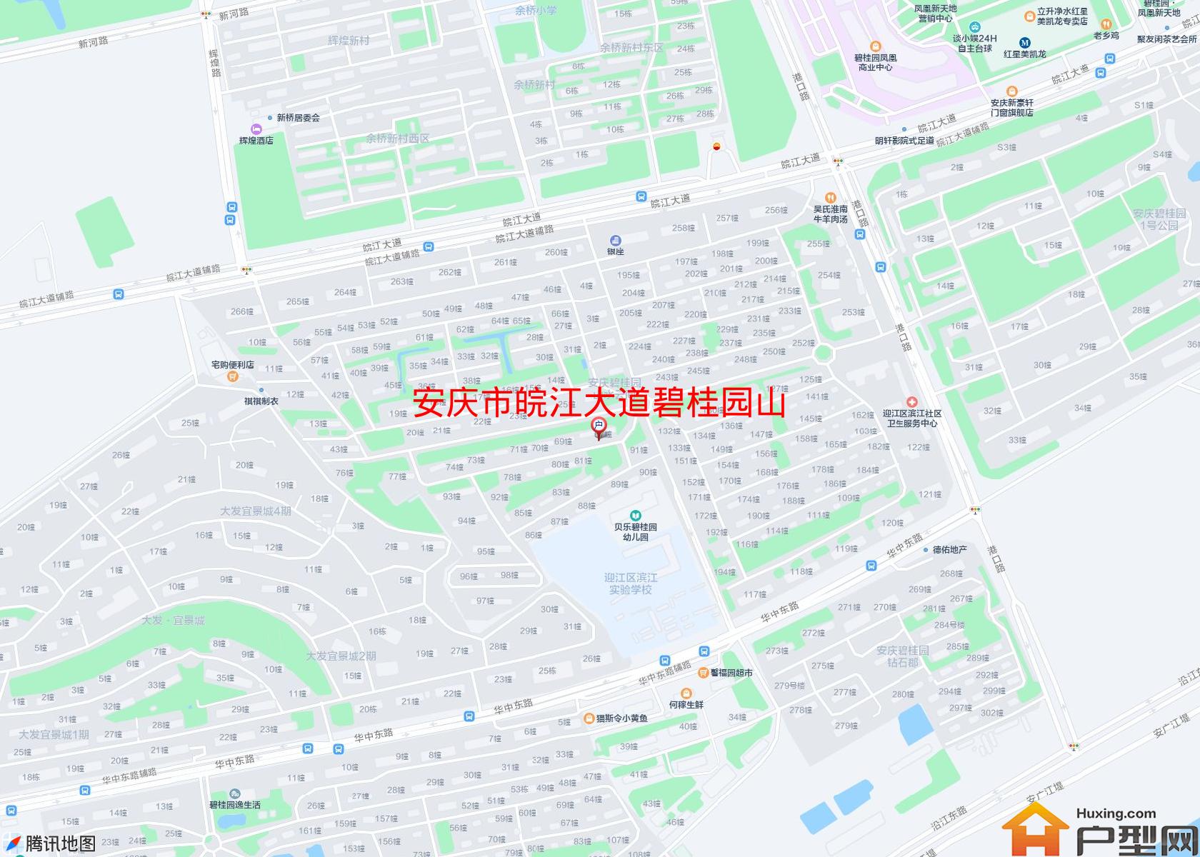 皖江大道碧桂园山小区 - 户型网