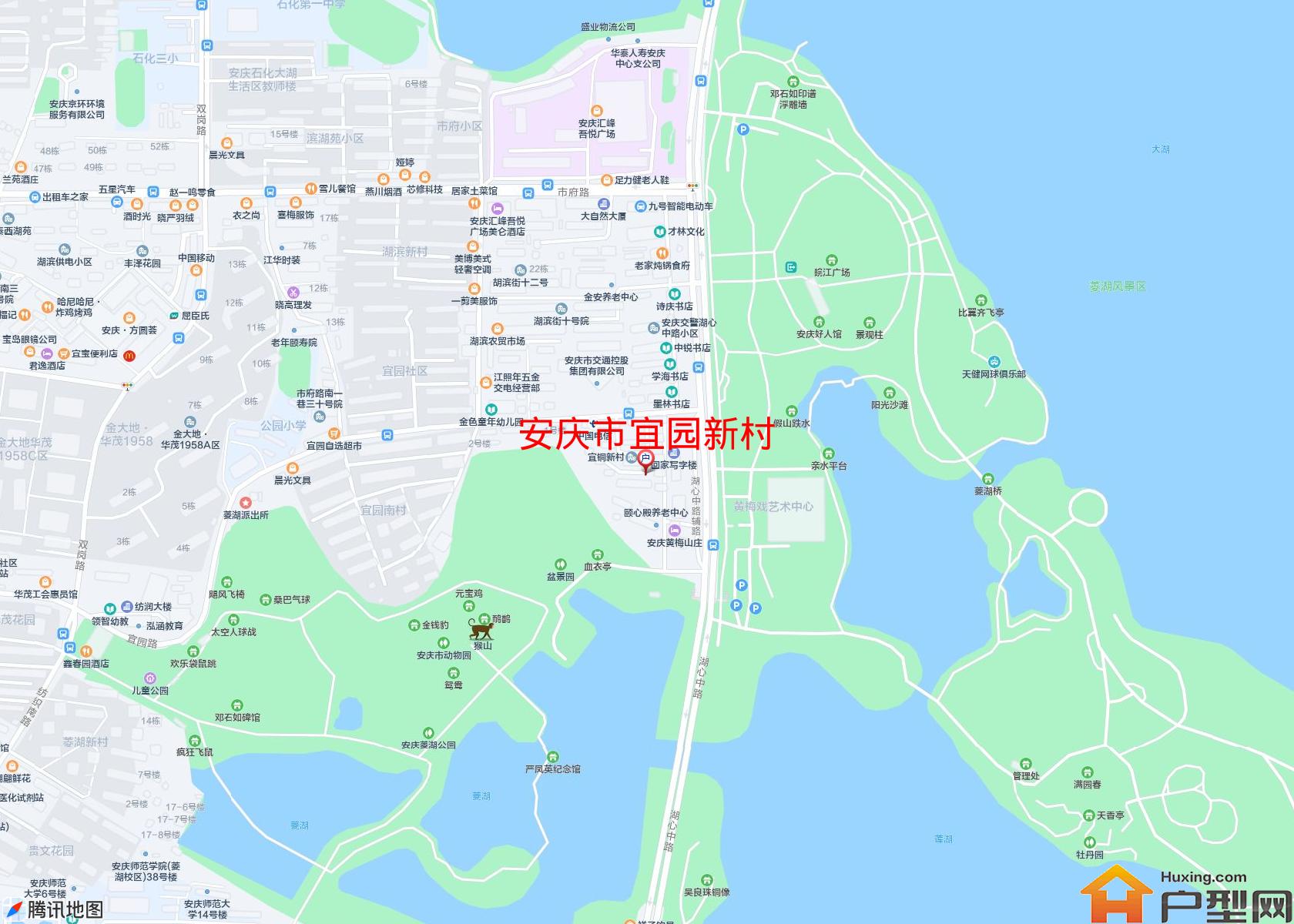 宜园新村小区 - 户型网