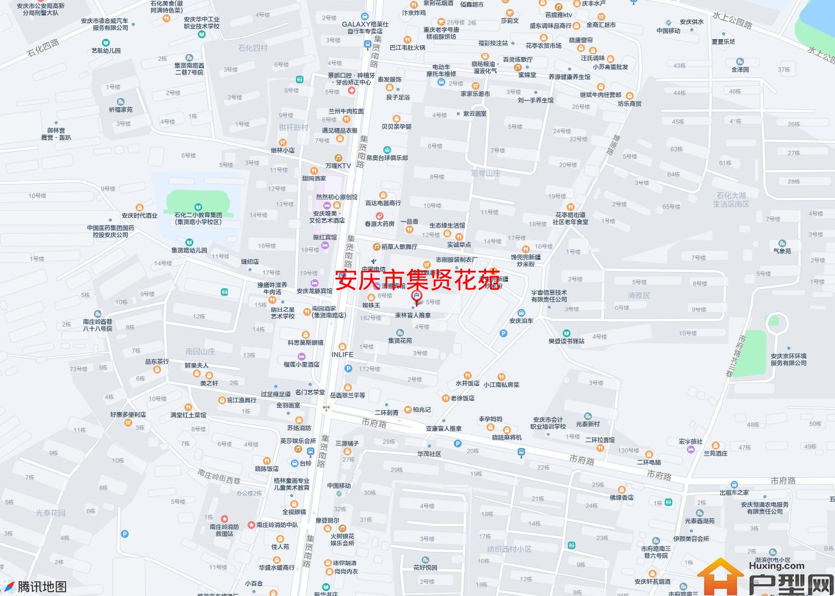 集贤花苑小区 - 户型网