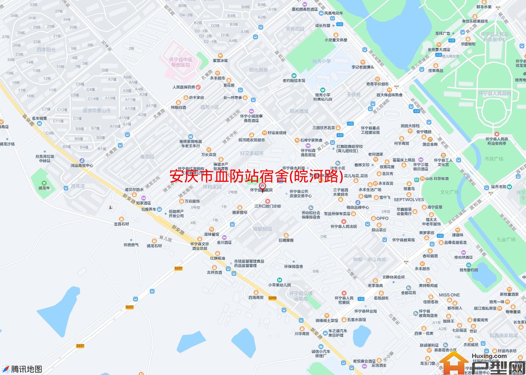 血防站宿舍(皖河路)小区 - 户型网