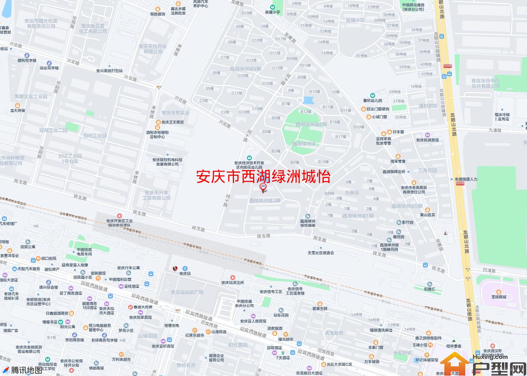 西湖绿洲城怡小区 - 户型网