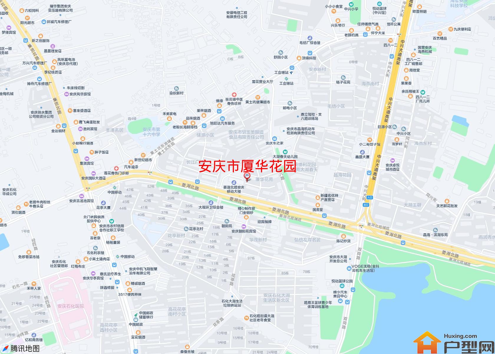 厦华花园小区 - 户型网