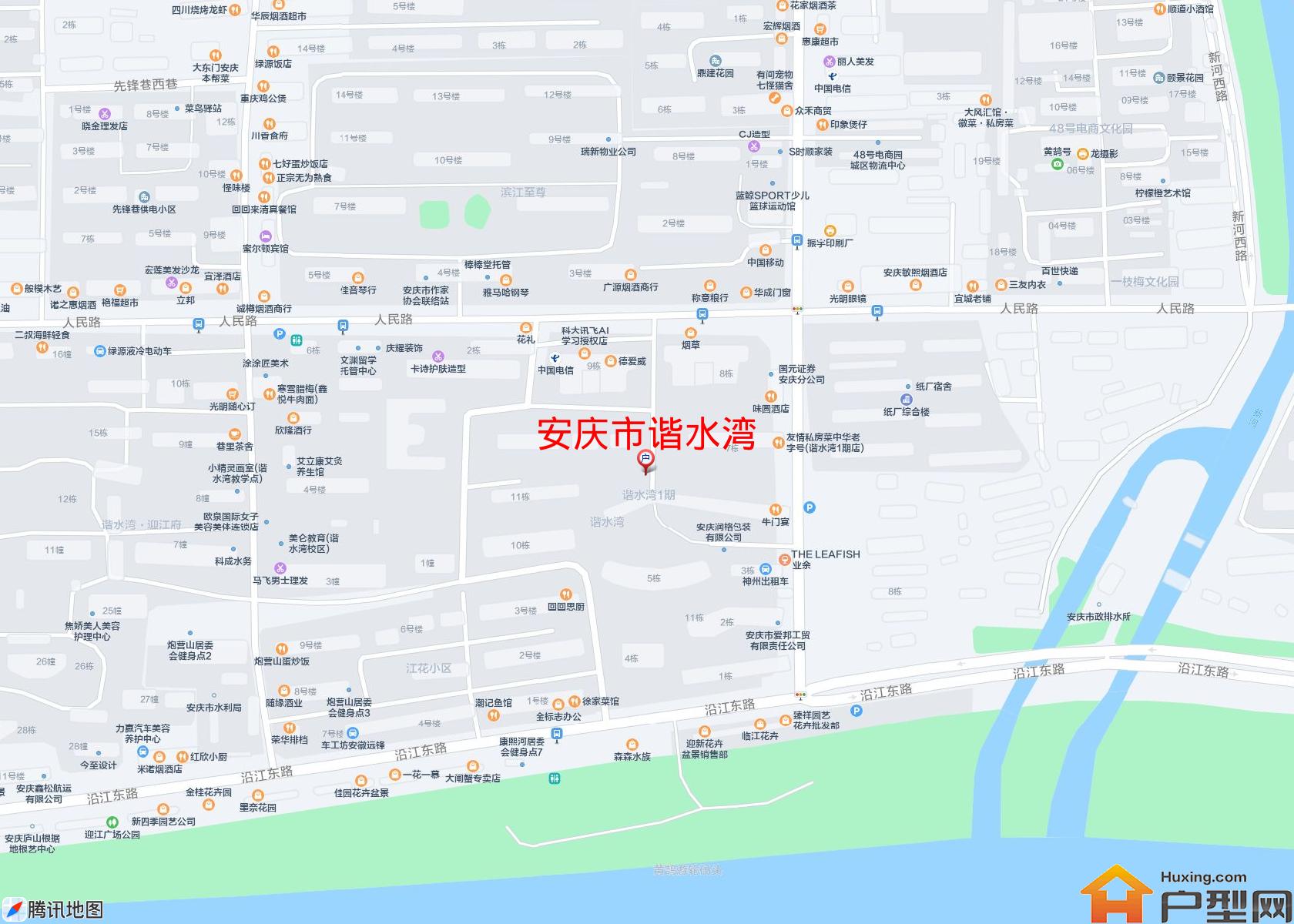 谐水湾小区 - 户型网