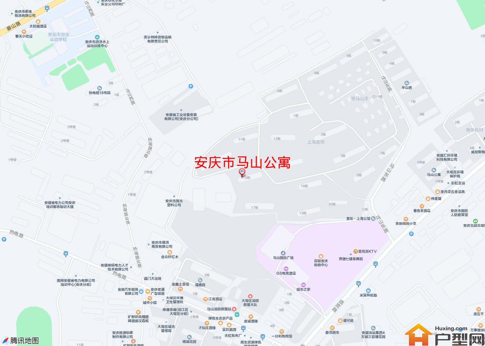 马山公寓小区 - 户型网