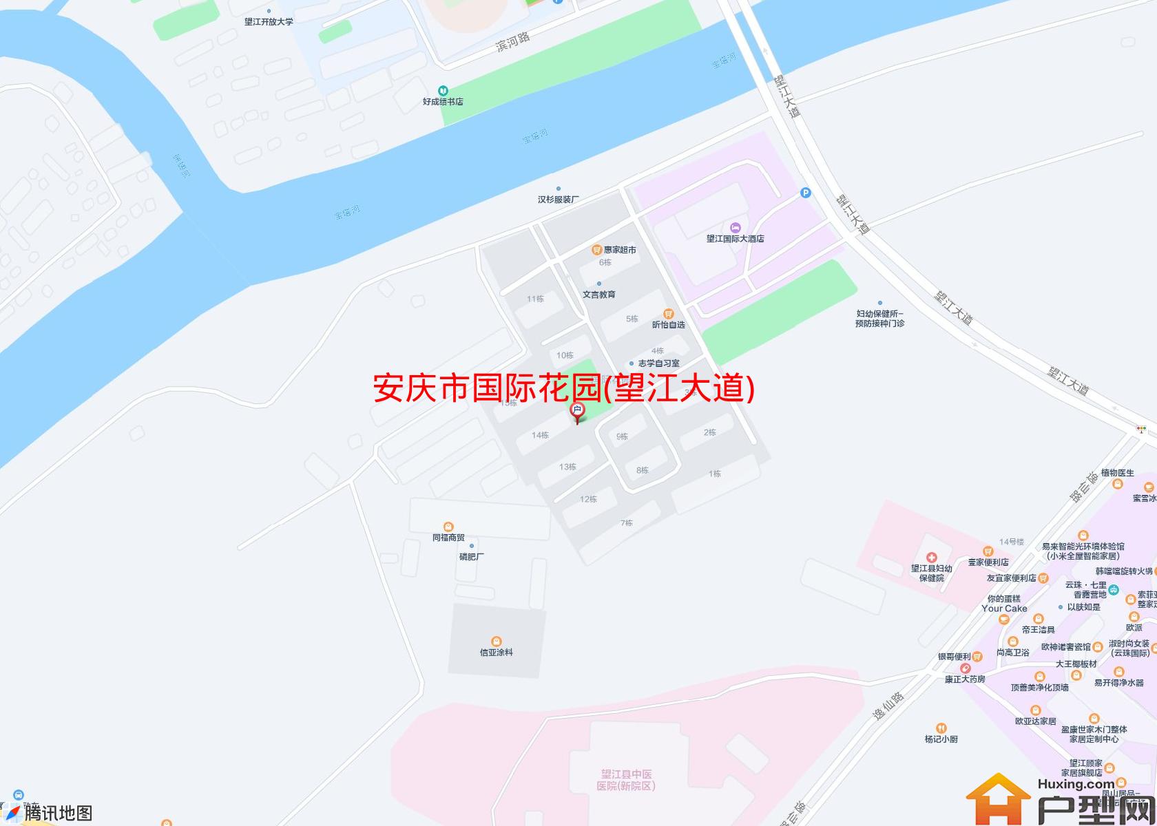 国际花园(望江大道)小区 - 户型网