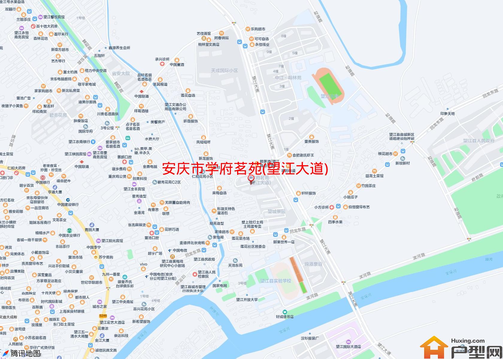学府茗苑(望江大道)小区 - 户型网