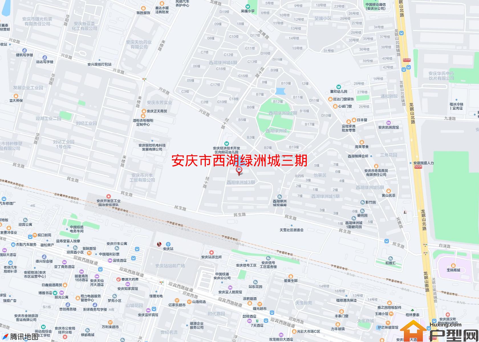 西湖绿洲城三期小区 - 户型网