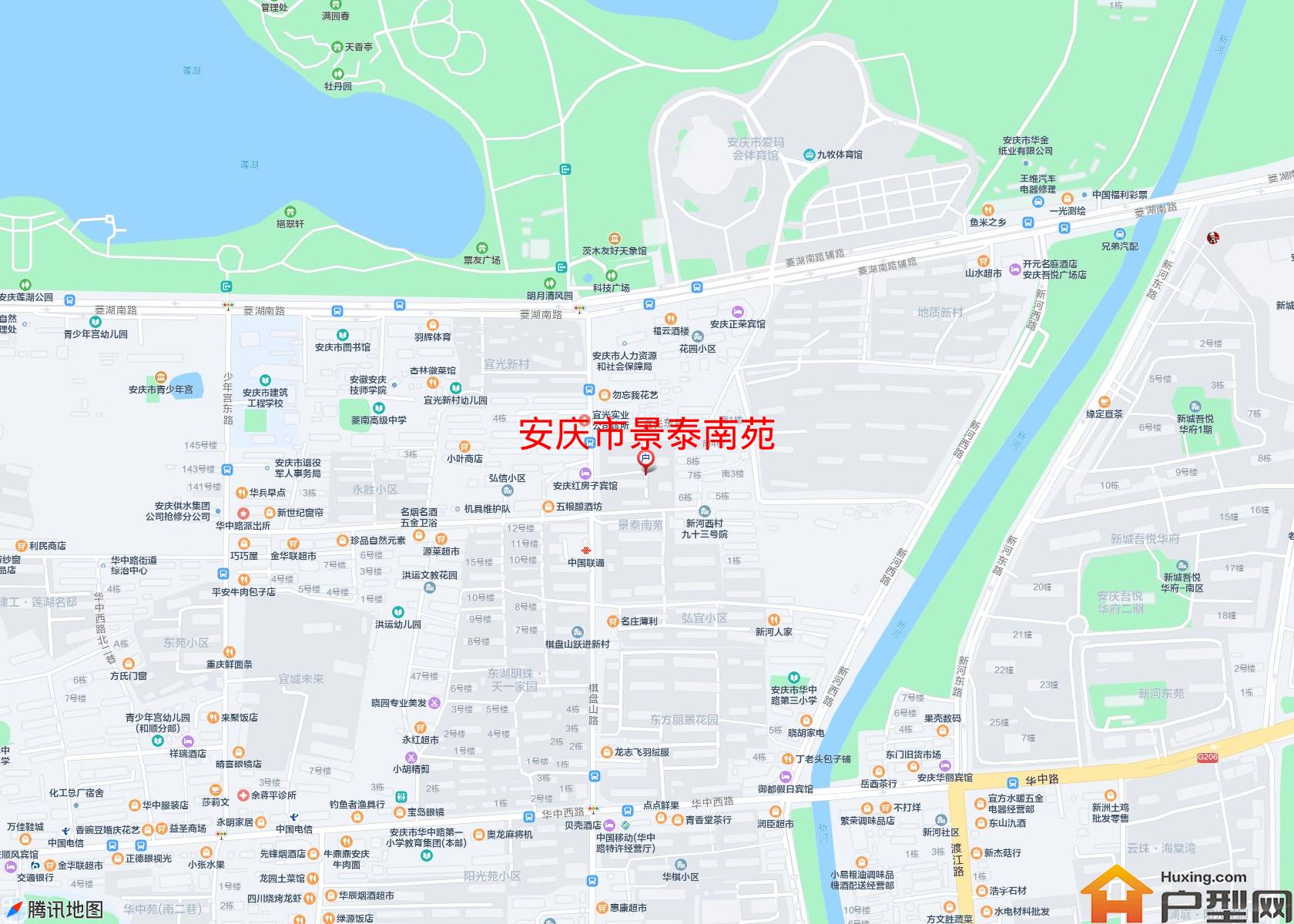 景泰南苑小区 - 户型网