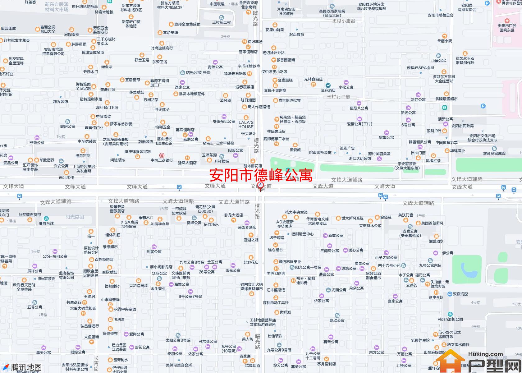 德峰公寓小区 - 户型网