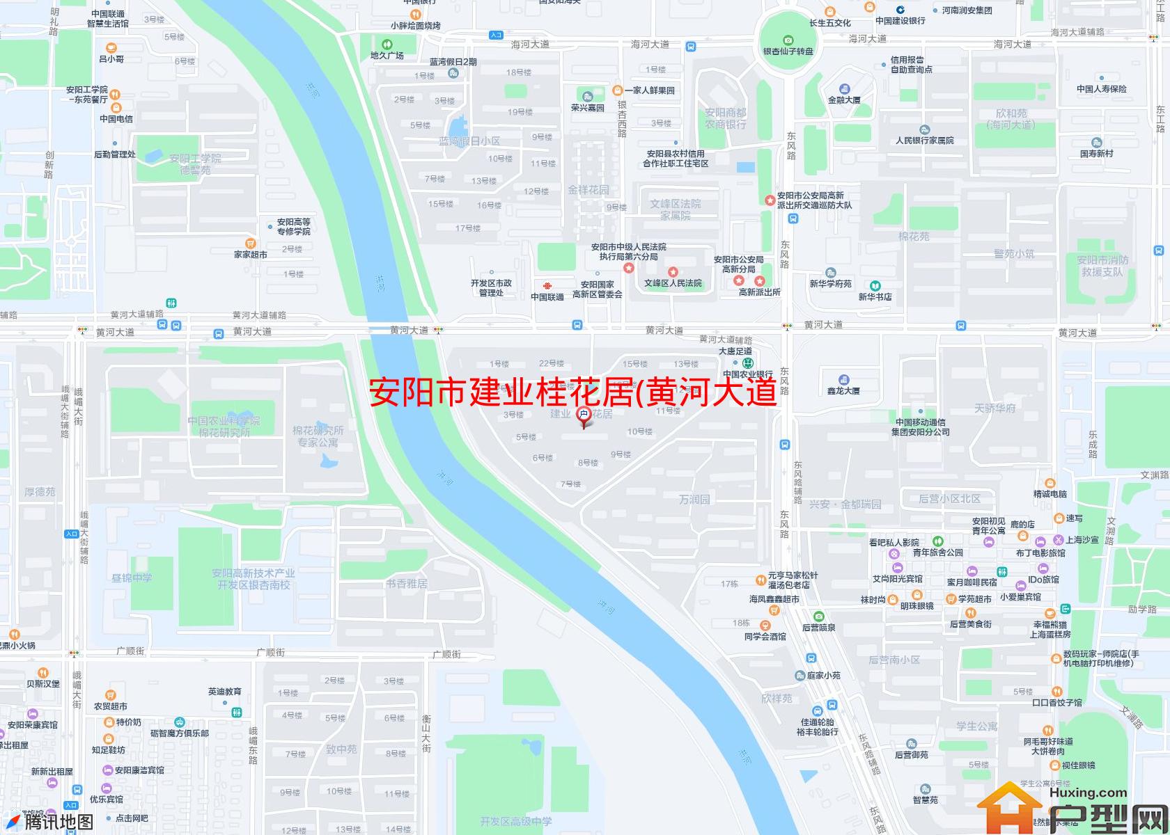 建业桂花居(黄河大道)小区 - 户型网