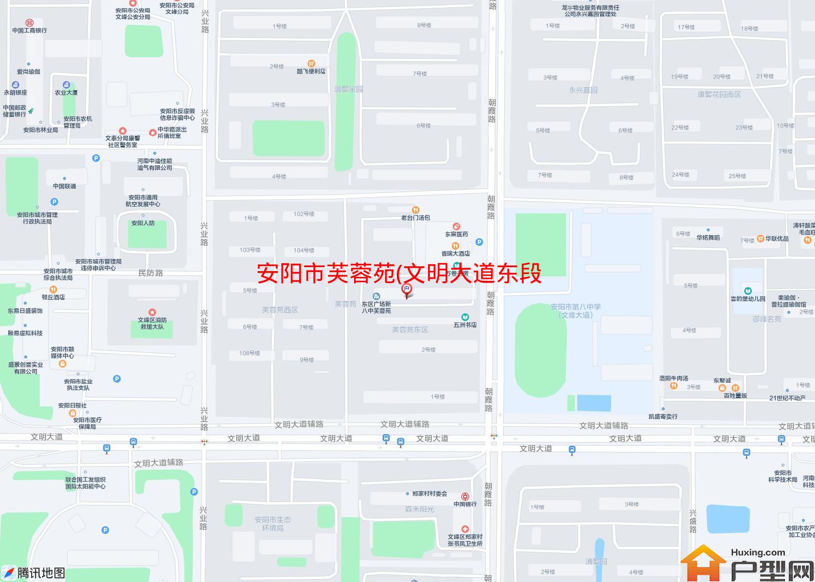 芙蓉苑(文明大道东段450号)小区 - 户型网