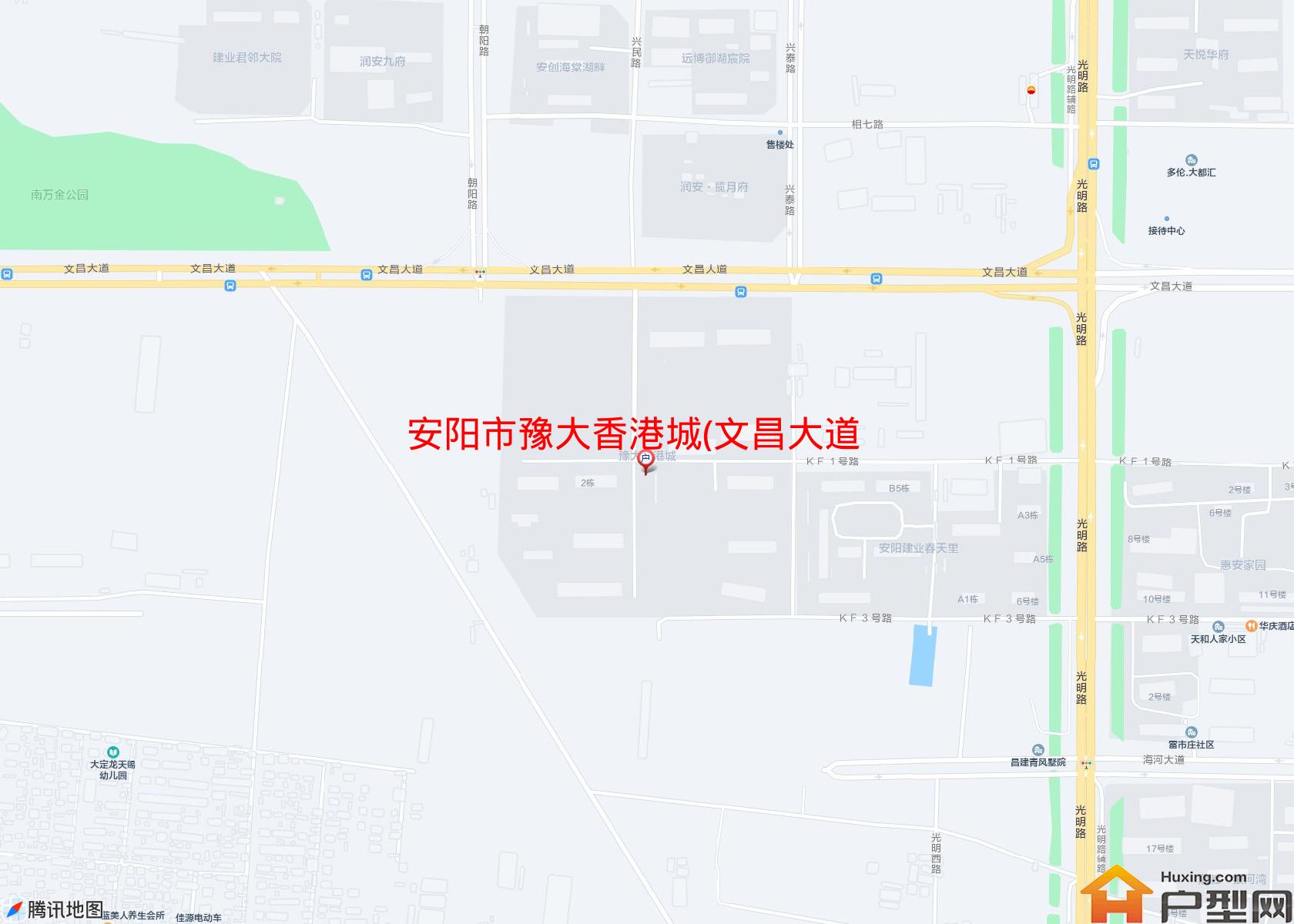 豫大香港城(文昌大道)小区 - 户型网